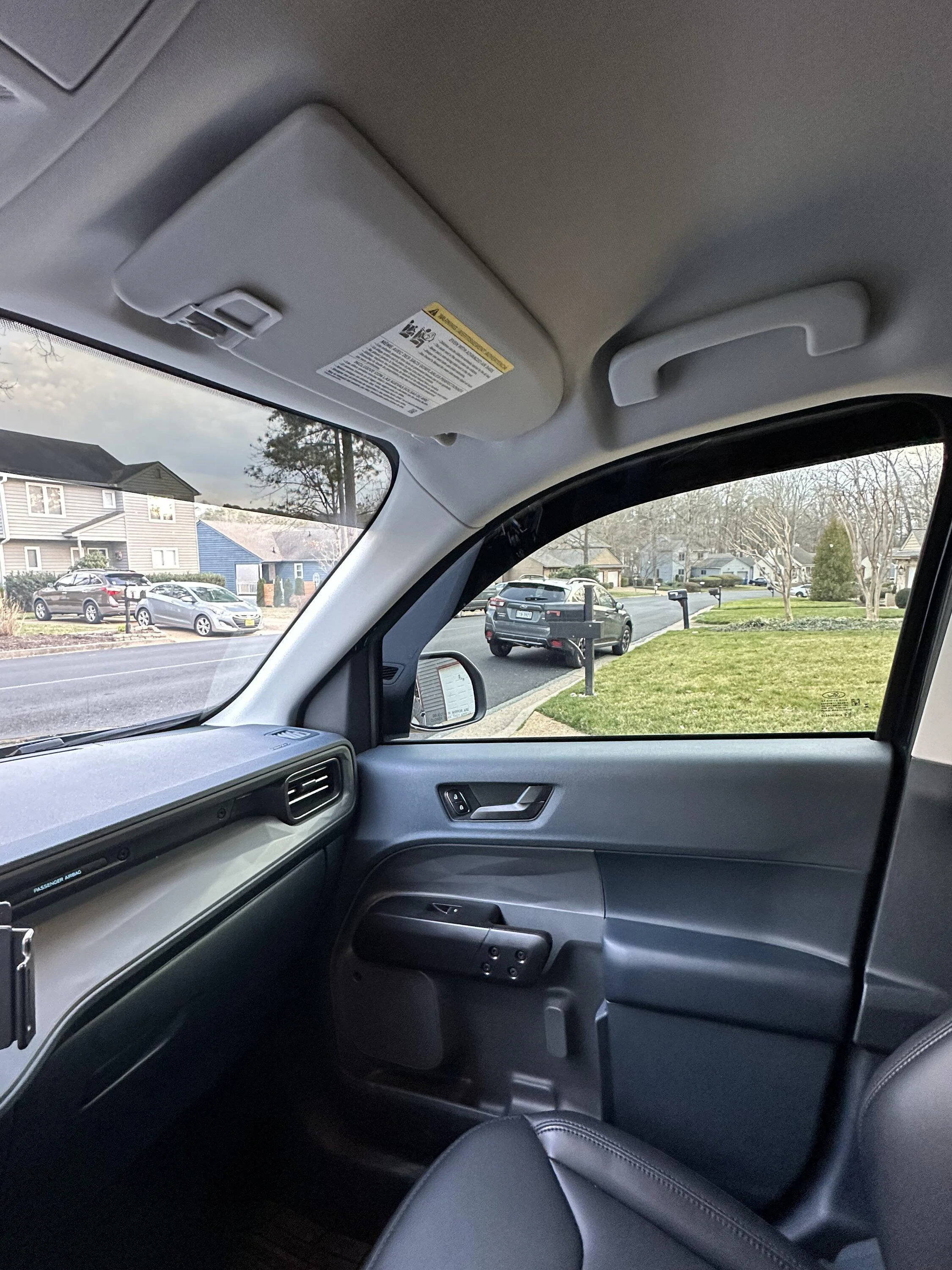 Ford Maverick "In Channel" Side Window Visors Now Available From Realtruck / EGR IMG_0163