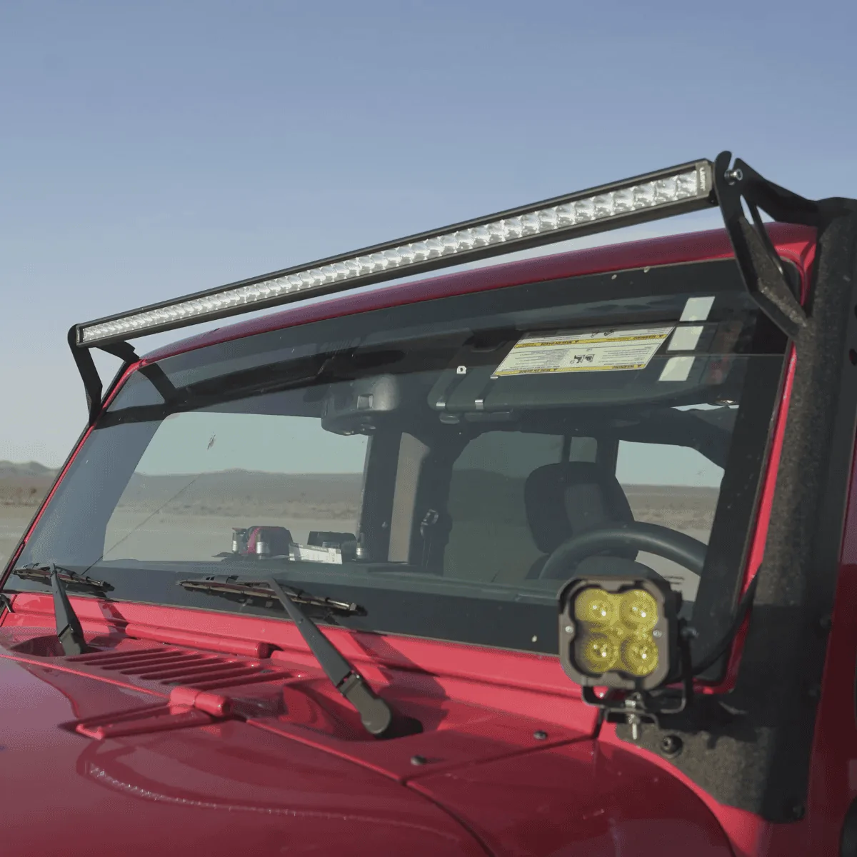 Ford Maverick Lasfit LED Light Bars - High-Quality Combo Lens Light Bar For Your Budget photo4 lasfit light bar visual effect