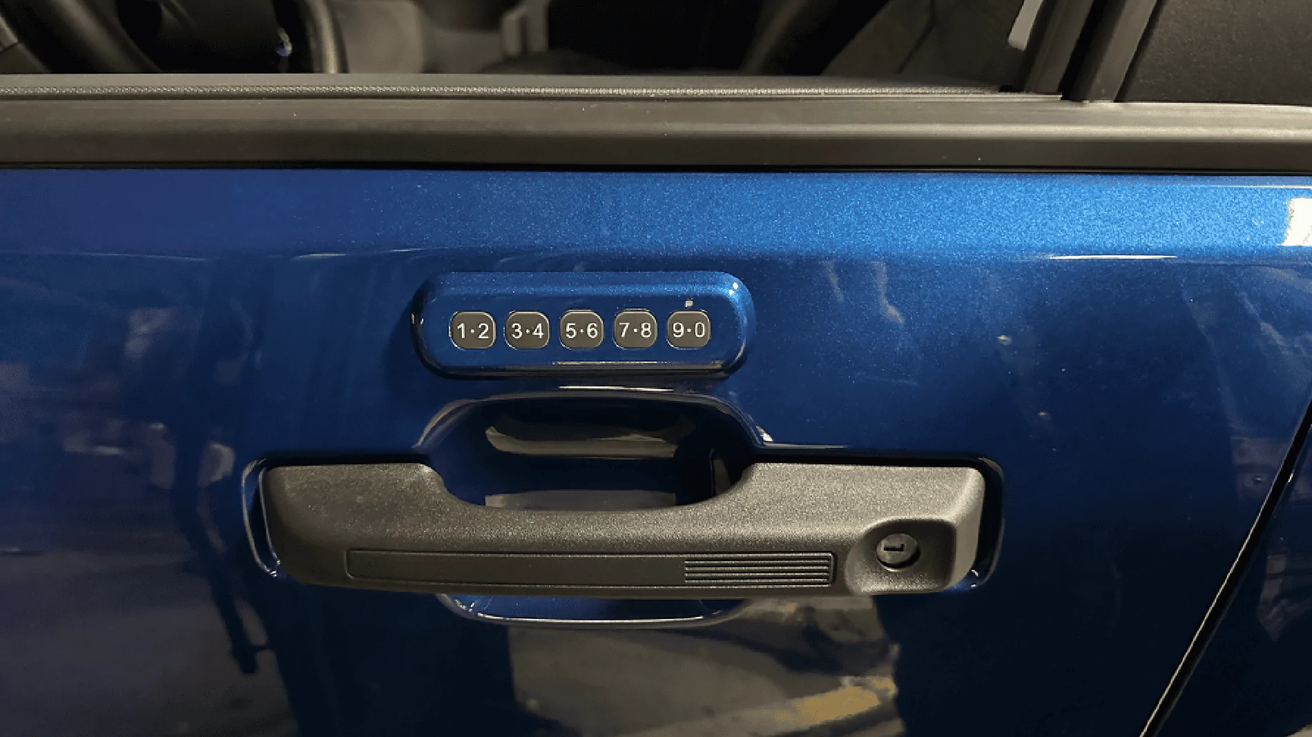Ford Maverick My 2024 Keypad alternate location... where's yours? 9AD362C3-C046-46EC-8FA0-C1699D9FAEF4