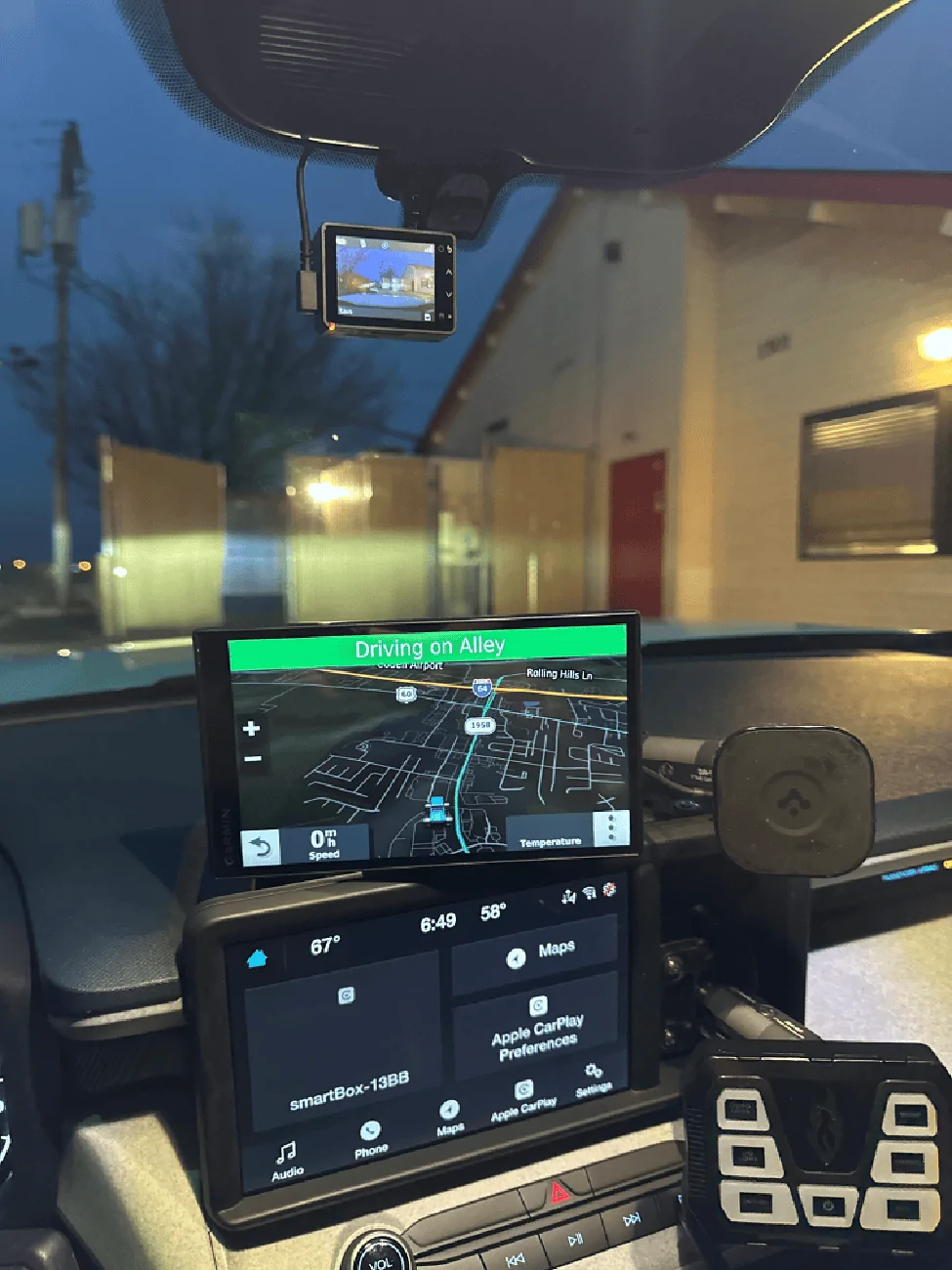 Ford Maverick Dashcam location imag