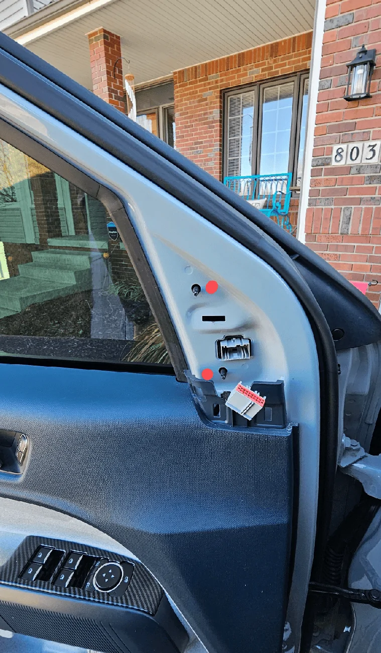 Ford Maverick Replaced my driver-side mirror -- part number # and before/after photos 20240225_145631~2