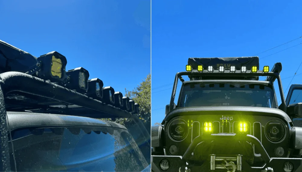 Ford Maverick Fog vs. Spot vs. Flood vs. Driving Light: Which Beam Pattern is Best for You? (With Real Case Sharing) PHOTO7