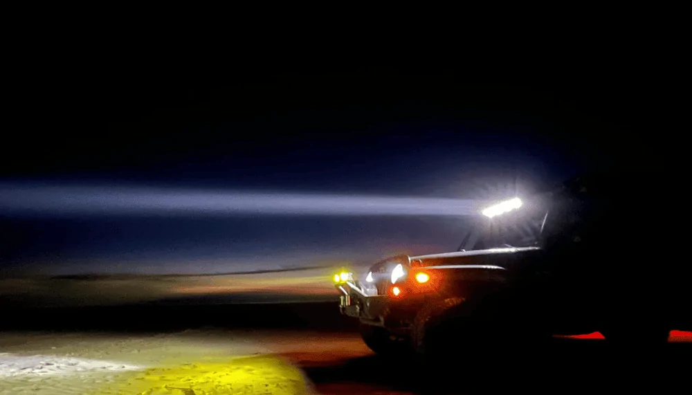 Ford Maverick Fog vs. Spot vs. Flood vs. Driving Light: Which Beam Pattern is Best for You? (With Real Case Sharing) PHOTO13