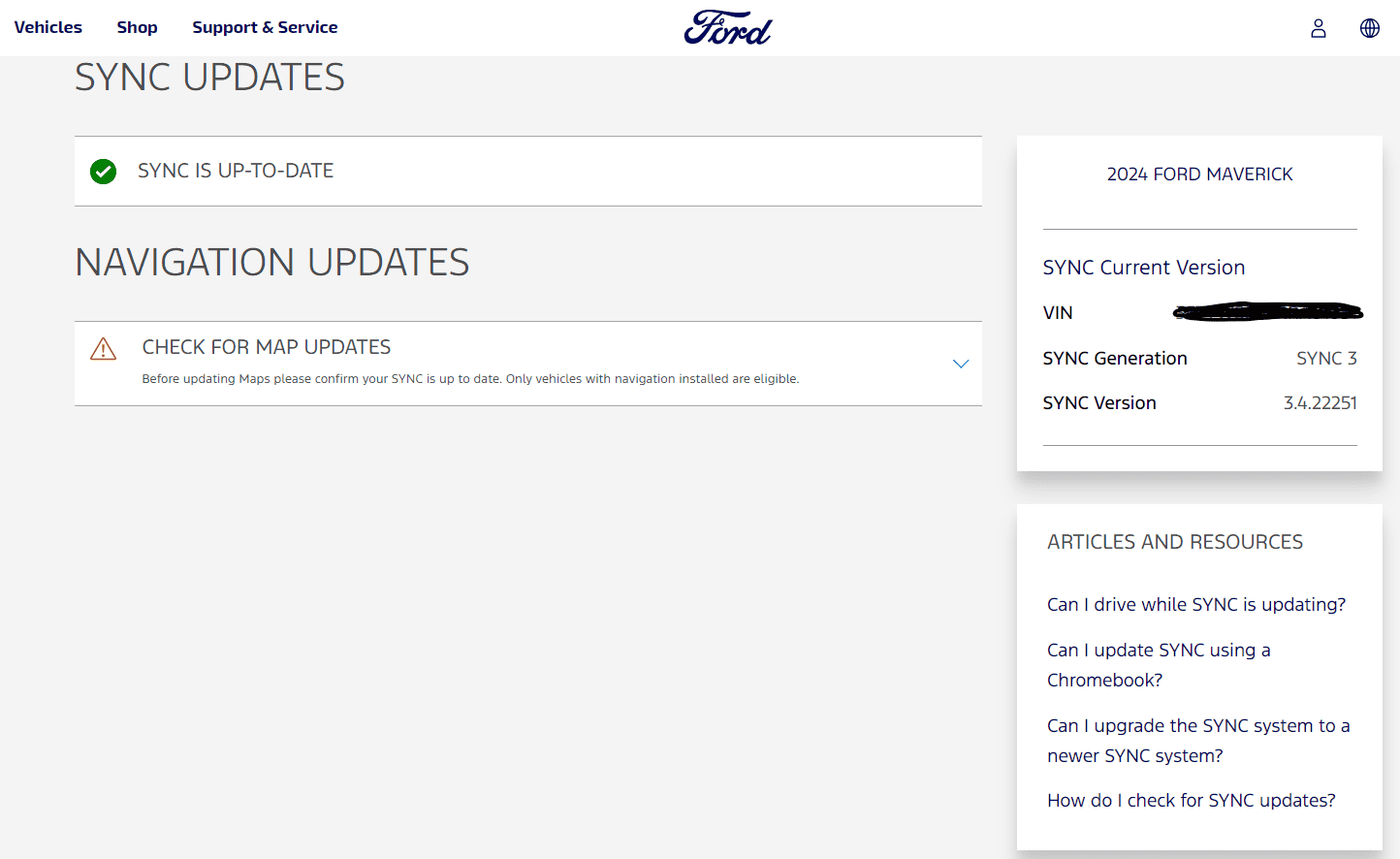 Ford Maverick Sync resets every time vehicle is shut off Screenshot 2024-02-29 104549