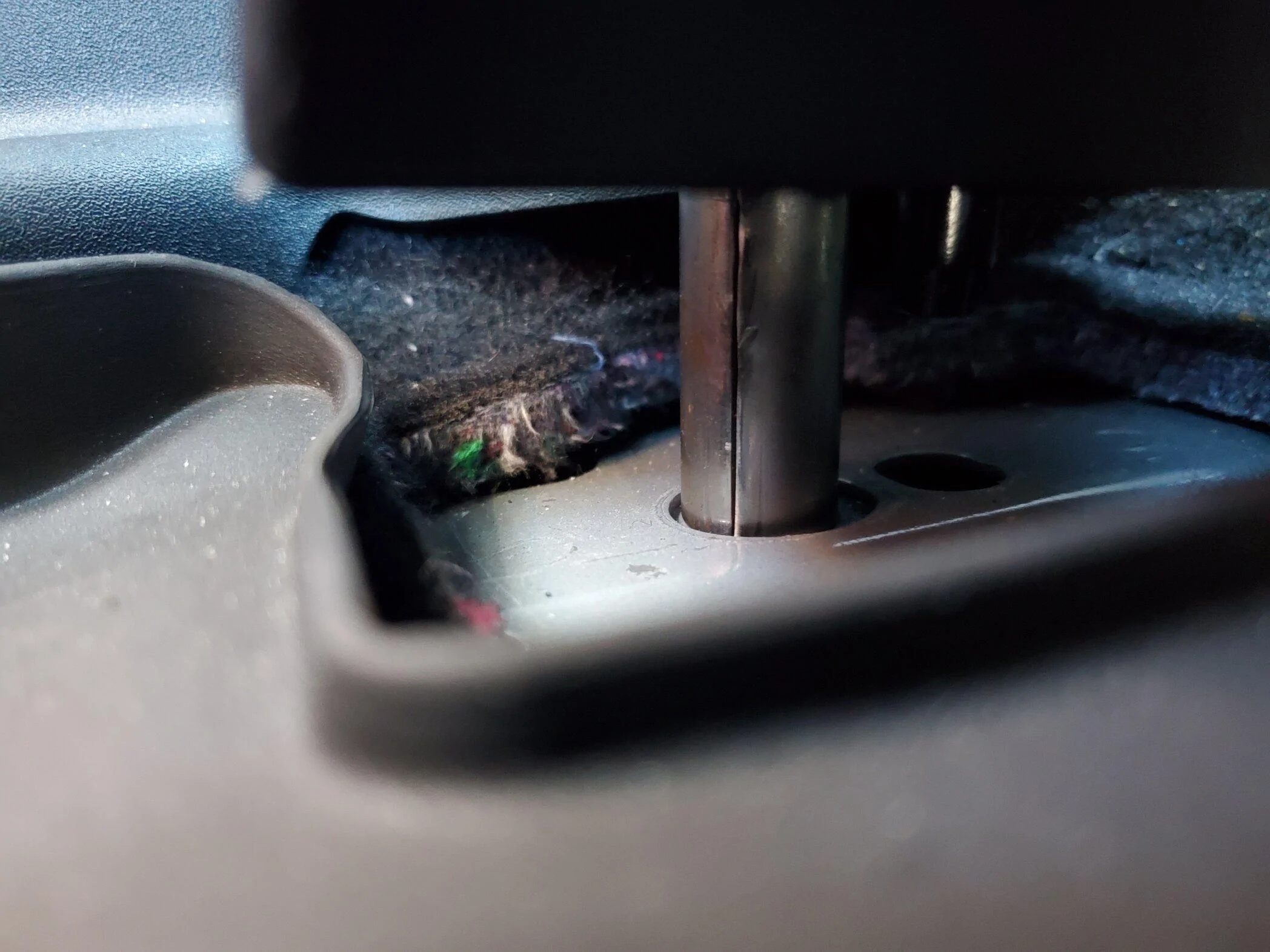 Ford Maverick Front of seat too high? Spacer 2