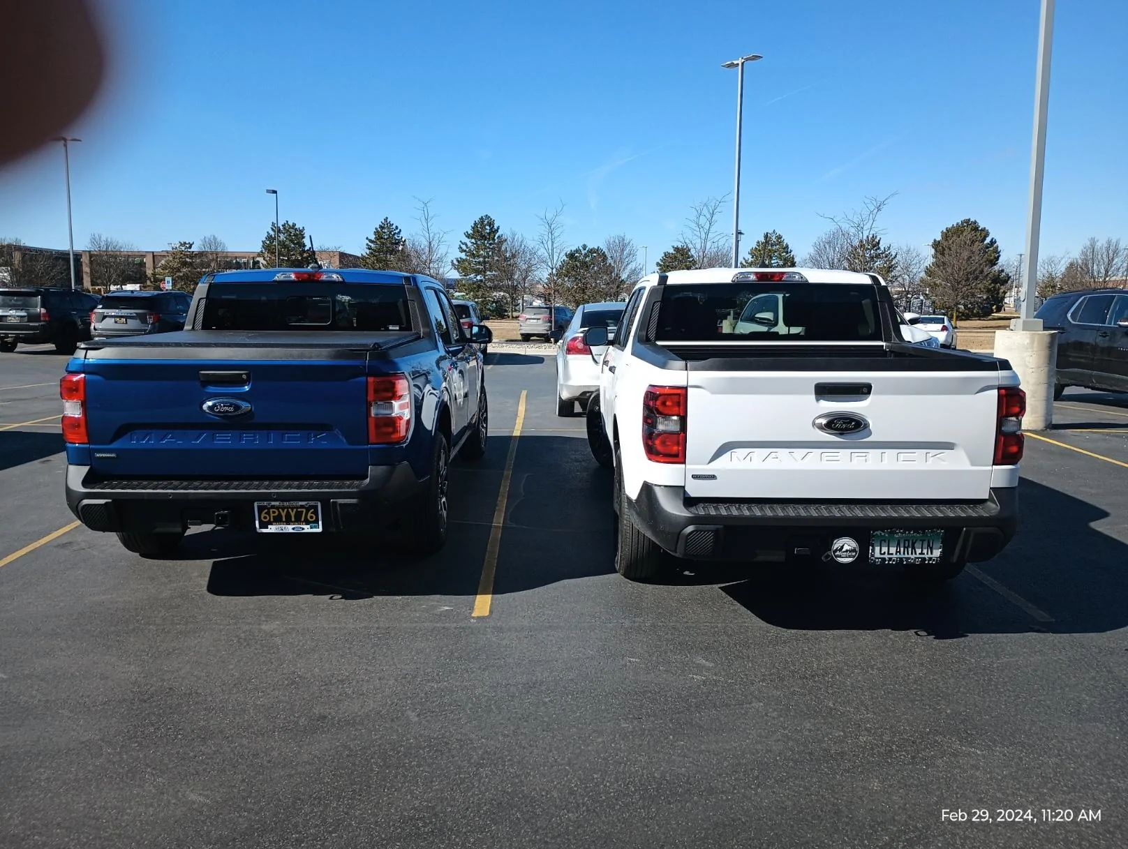 Ford Maverick Two Mavericks is a herd (spotted in Clinton Twp, MI)...mine is on the right Two Mavericks is a herd
