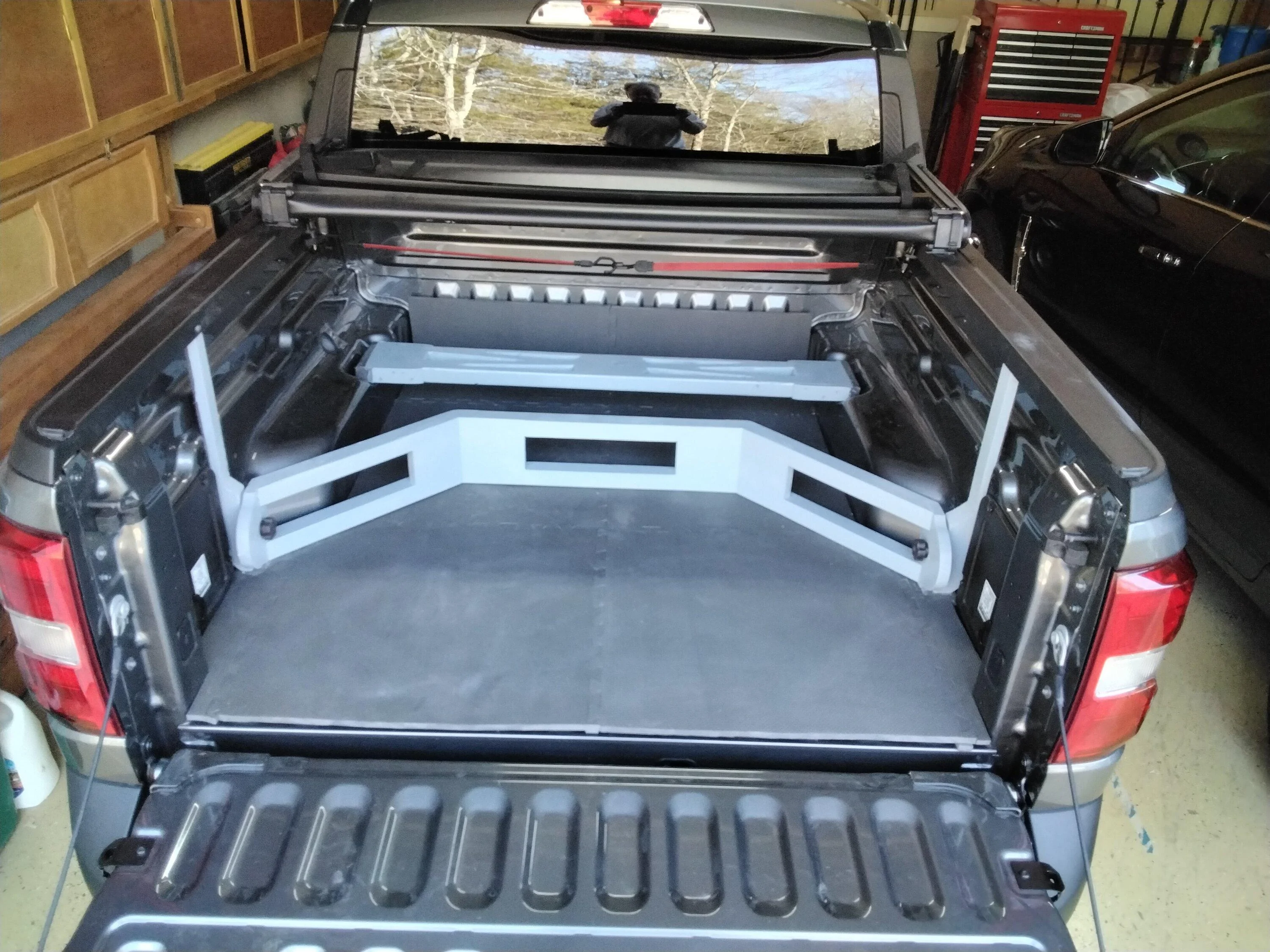 Ford Maverick Show your bed storage solutions (non-work trucks) 20230120_142909