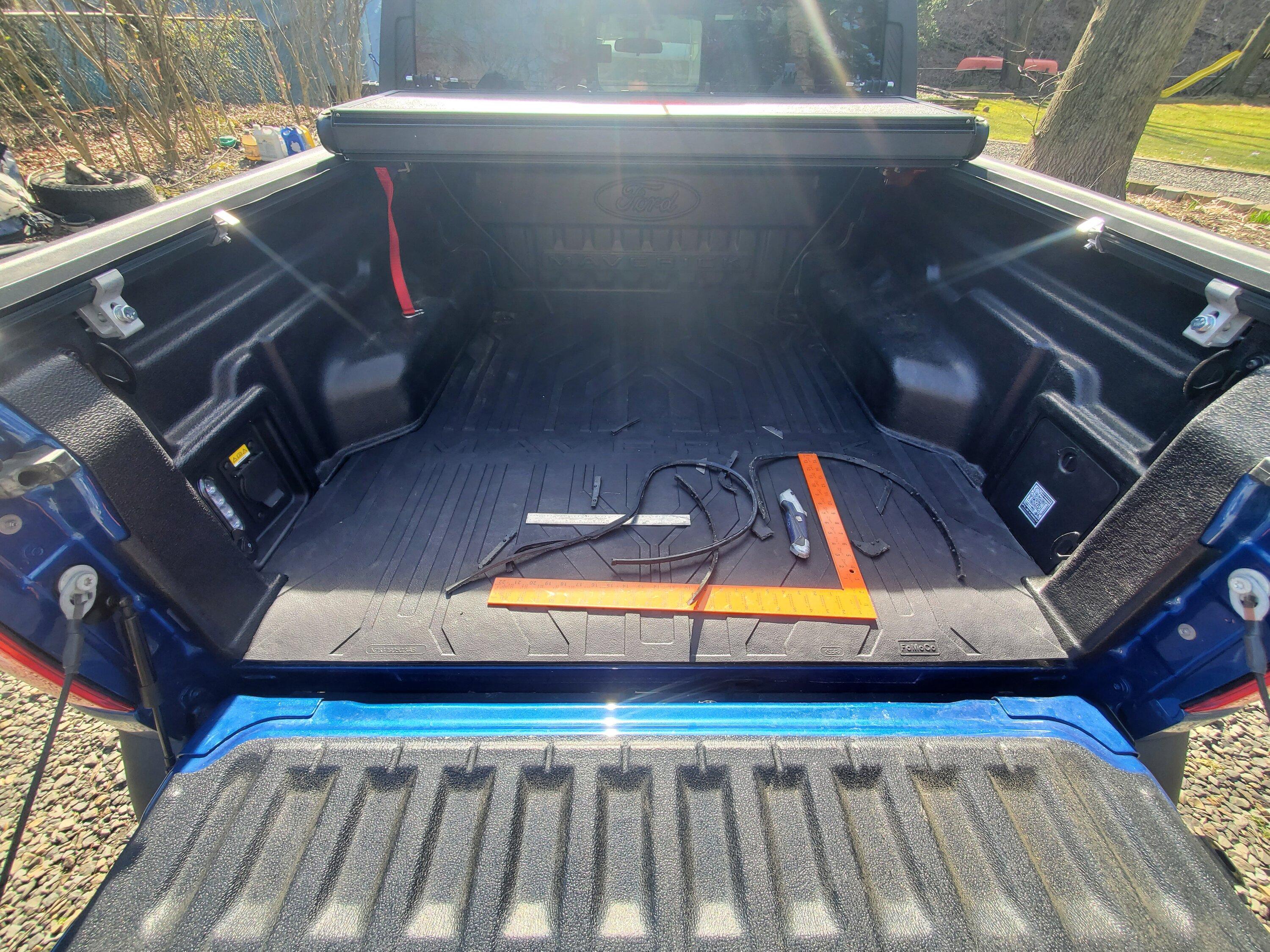 Ford Maverick Ford Bedmat with a DIBL 20240301_140501