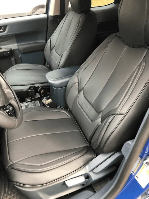 Ford Maverick Grey and White seat covers From Mabett are on Amazon 1709426012670