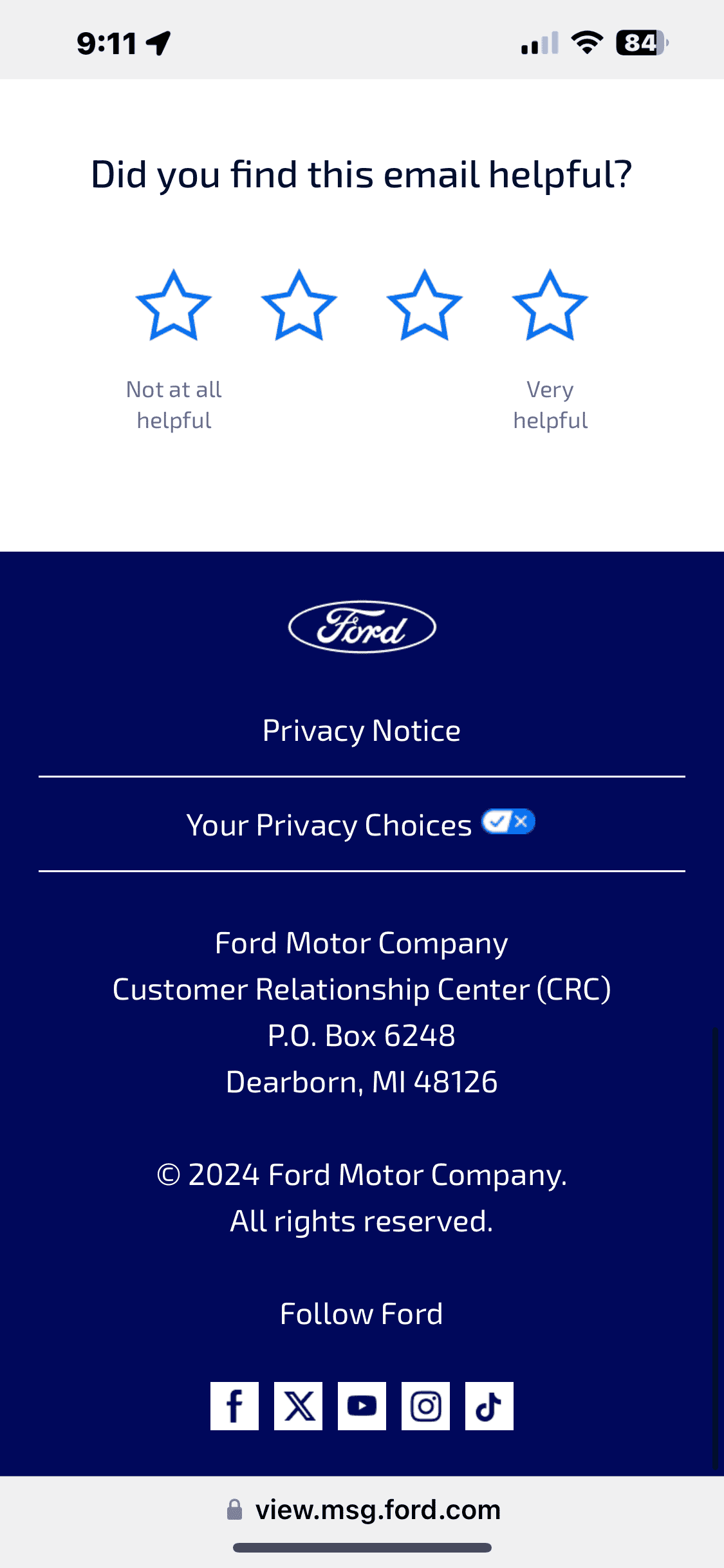 Ford Maverick Ford, 45 days email update system icon updated, view online new feature IMG_4746