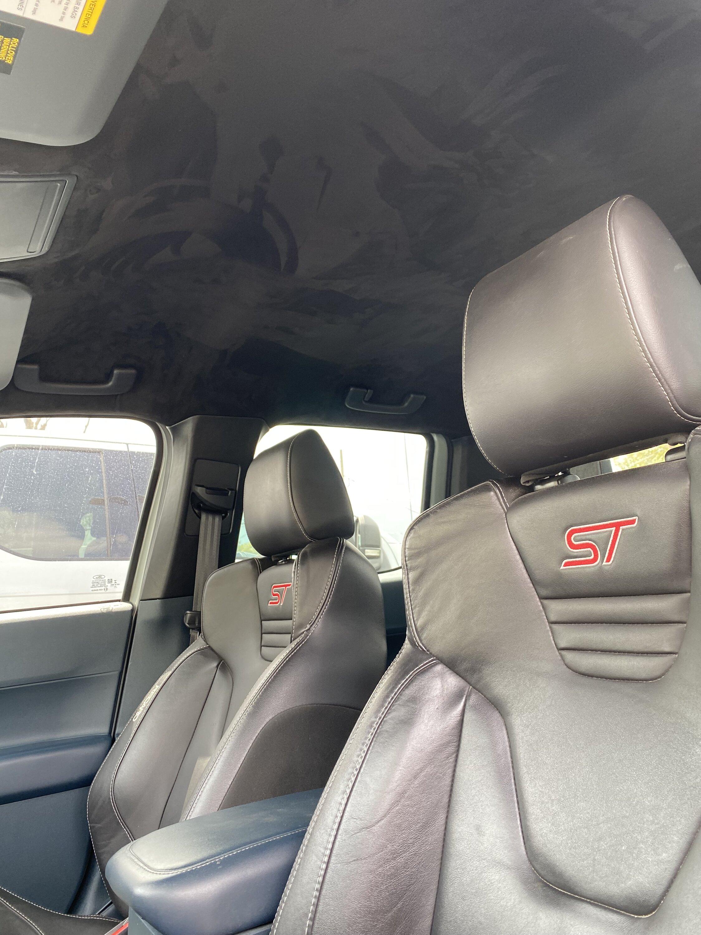 Ford Maverick Blacked out my headliner IMG_3082