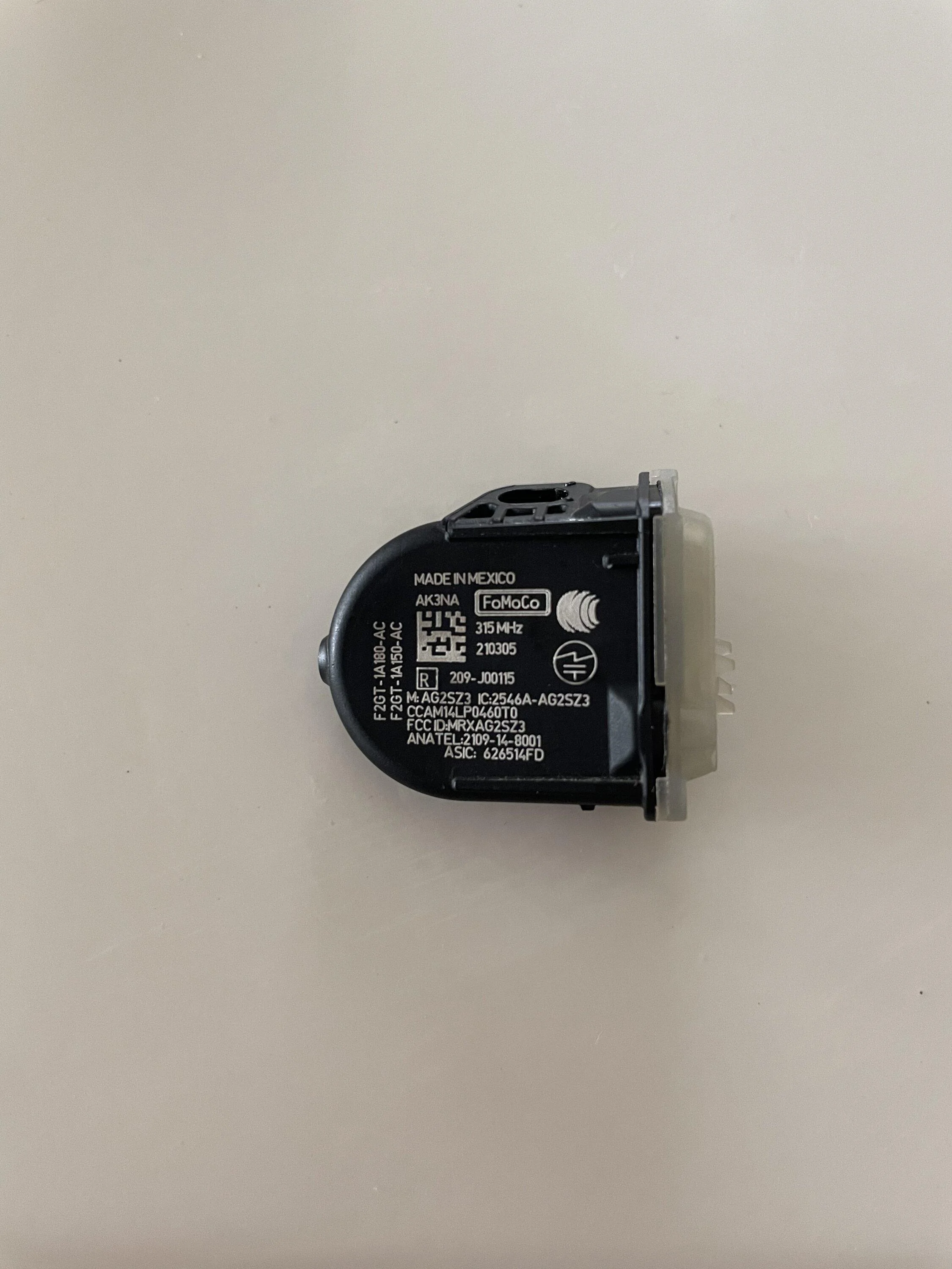 Ford Maverick Maverick OEM TPMS part number BD4BDB36-C67D-4E94-B01E-5DFBB734450E