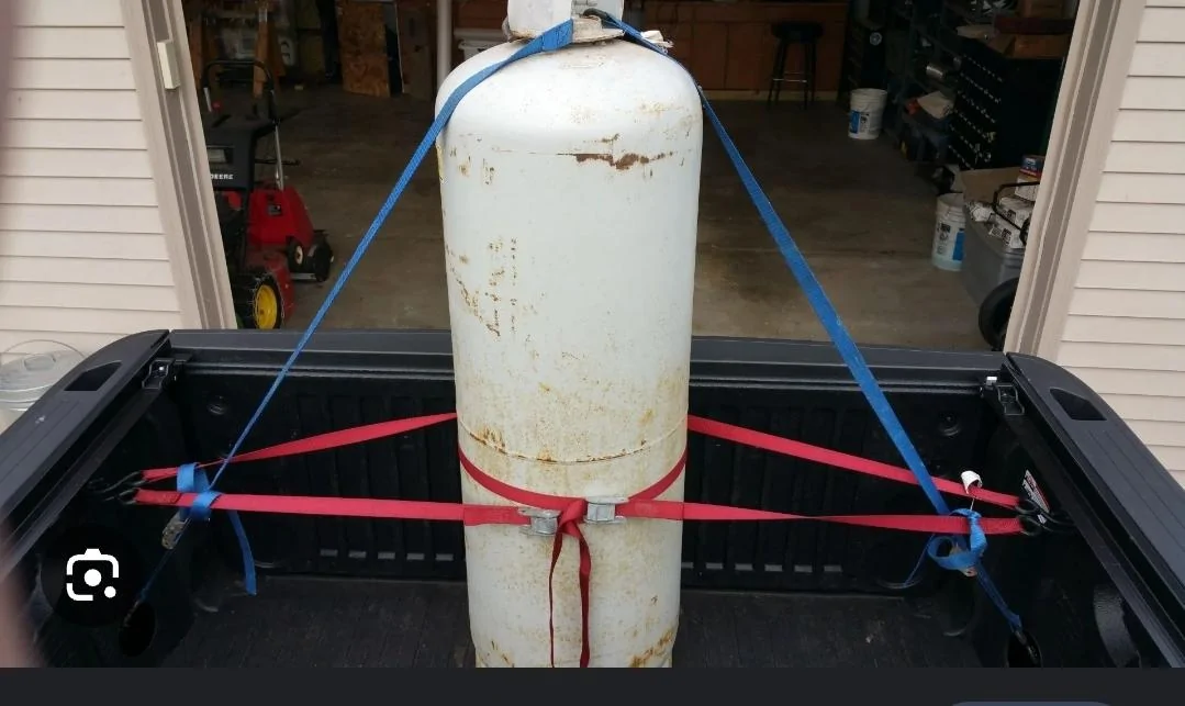 Storage/hauling solution for 100LBS propane tank... | MaverickTruckClub ...