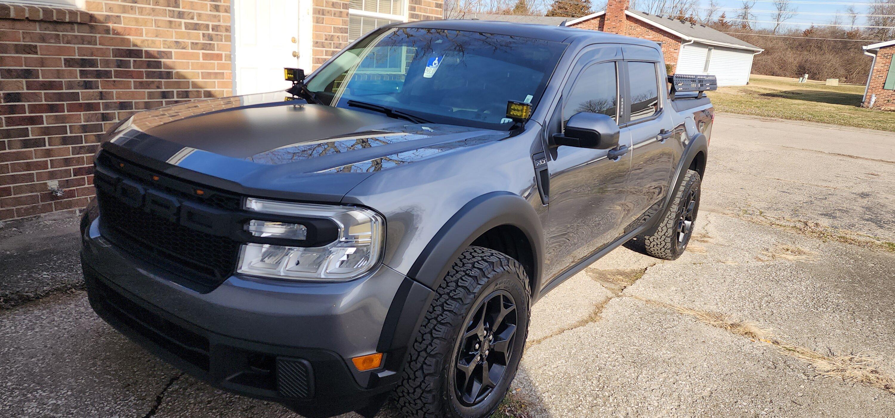 Ford Maverick Has anyone wrapped their roof ? 20240209_154532
