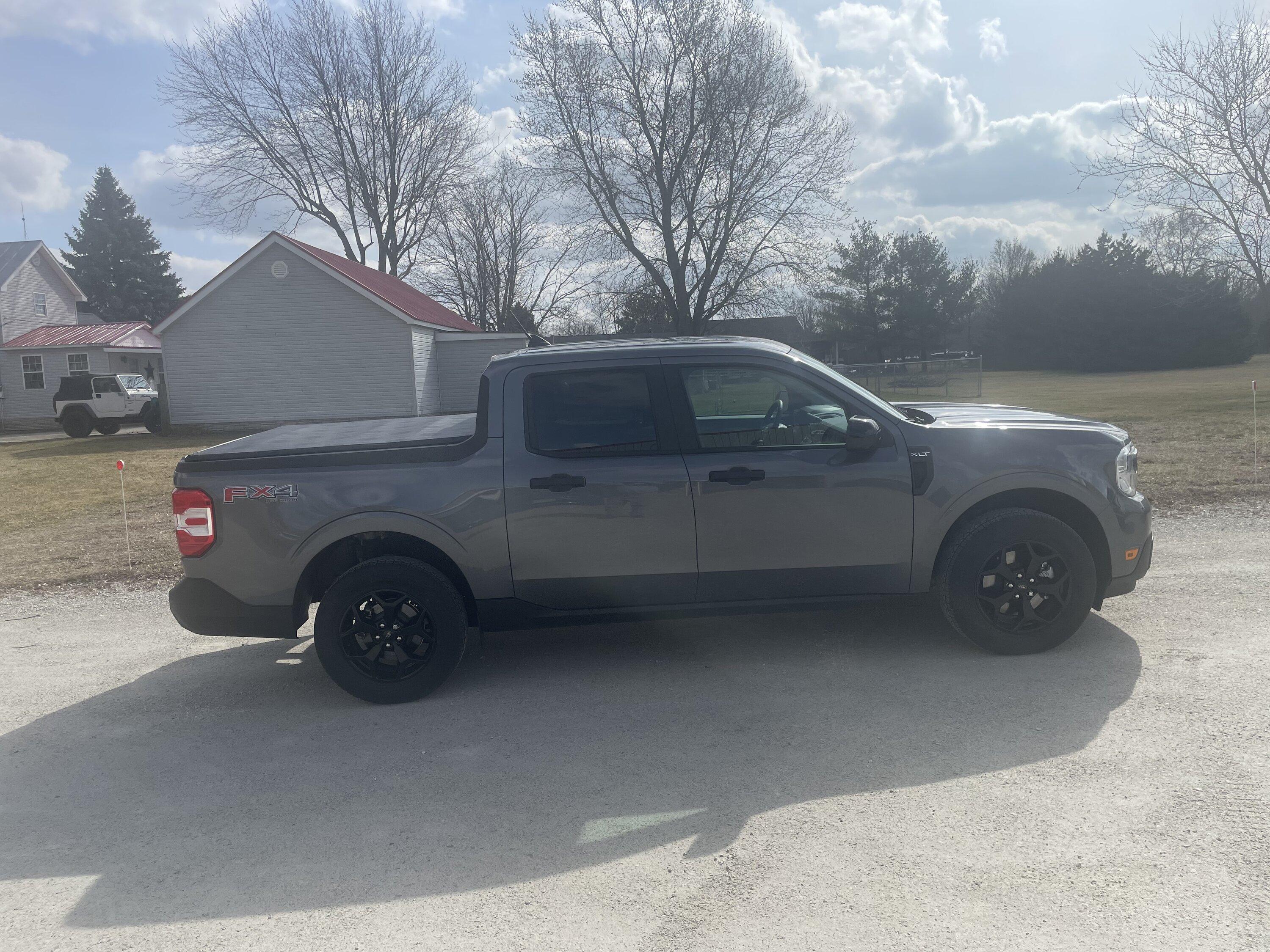 Ford Maverick Rough Country 2” Lift installed - before & after photos IMG_3443