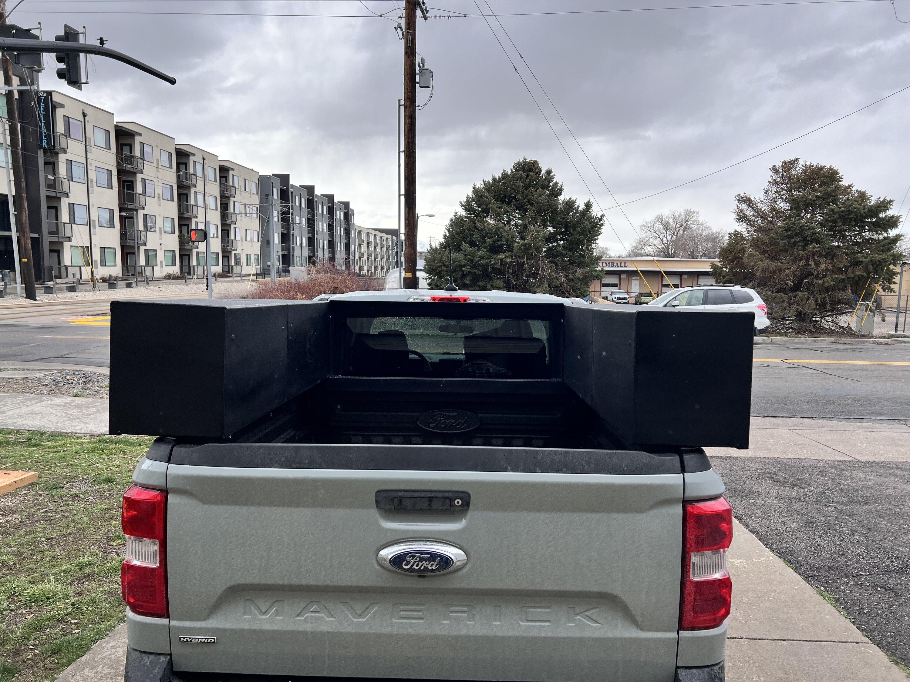 Ford Maverick Maverick Over bed toolboxes IMG_5410