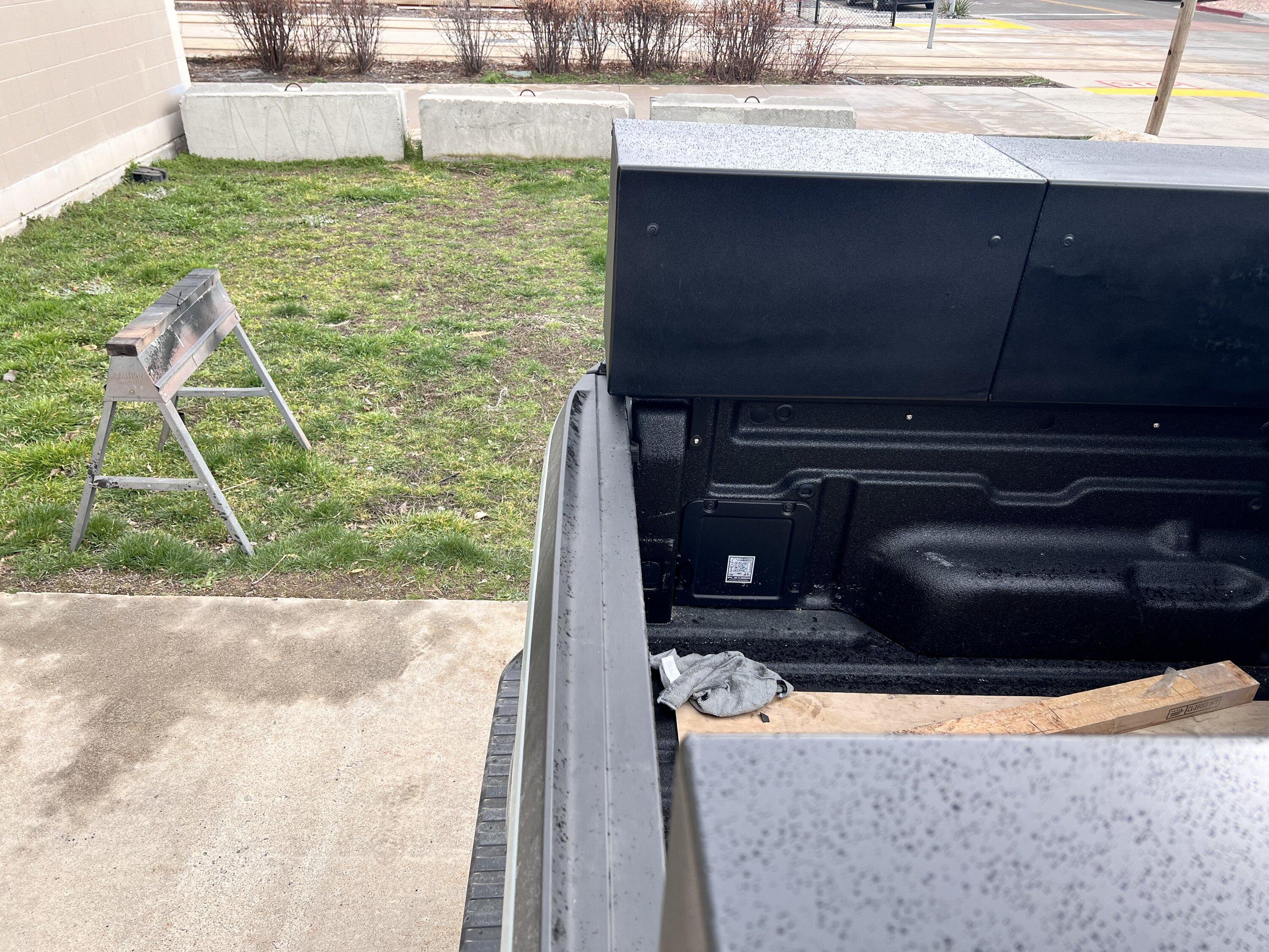 Ford Maverick Maverick Over bed toolboxes IMG_5417