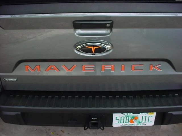 Ford Maverick Maverick Cow Logo DSC05274
