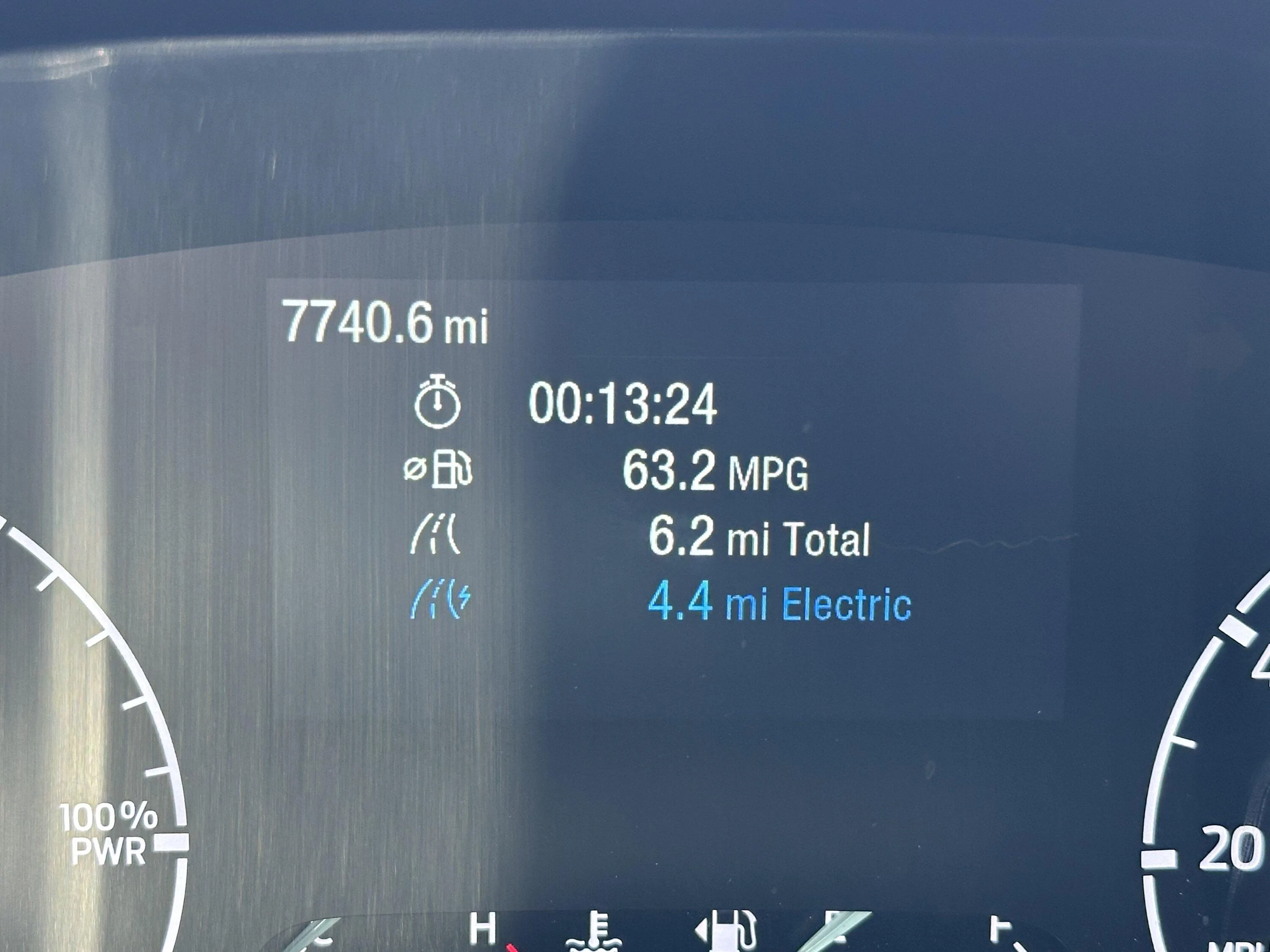 Ford Maverick Best Fuel economy on a hybrid IMG_0476
