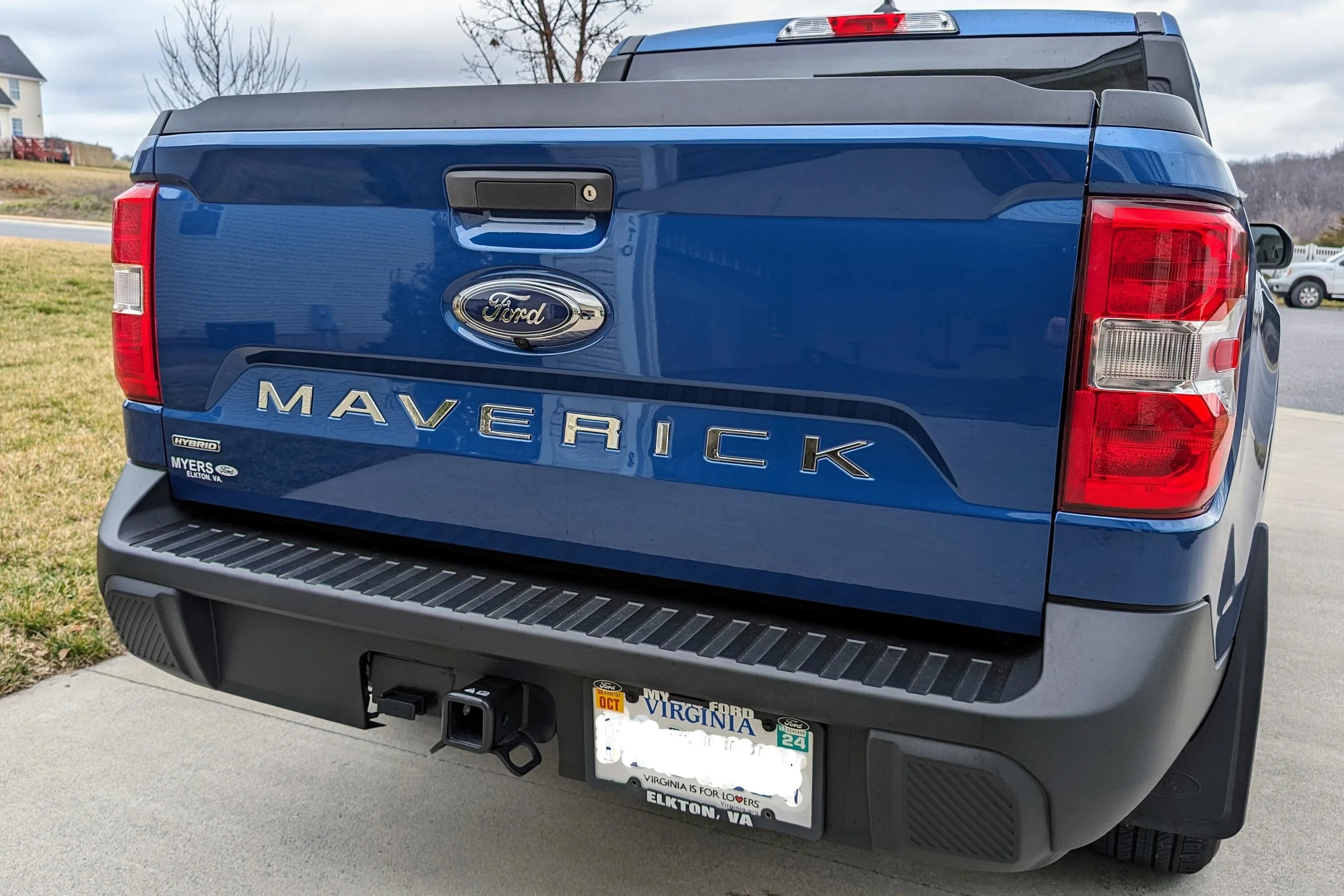 Ford Maverick Tailgate letters recommendations? plate2