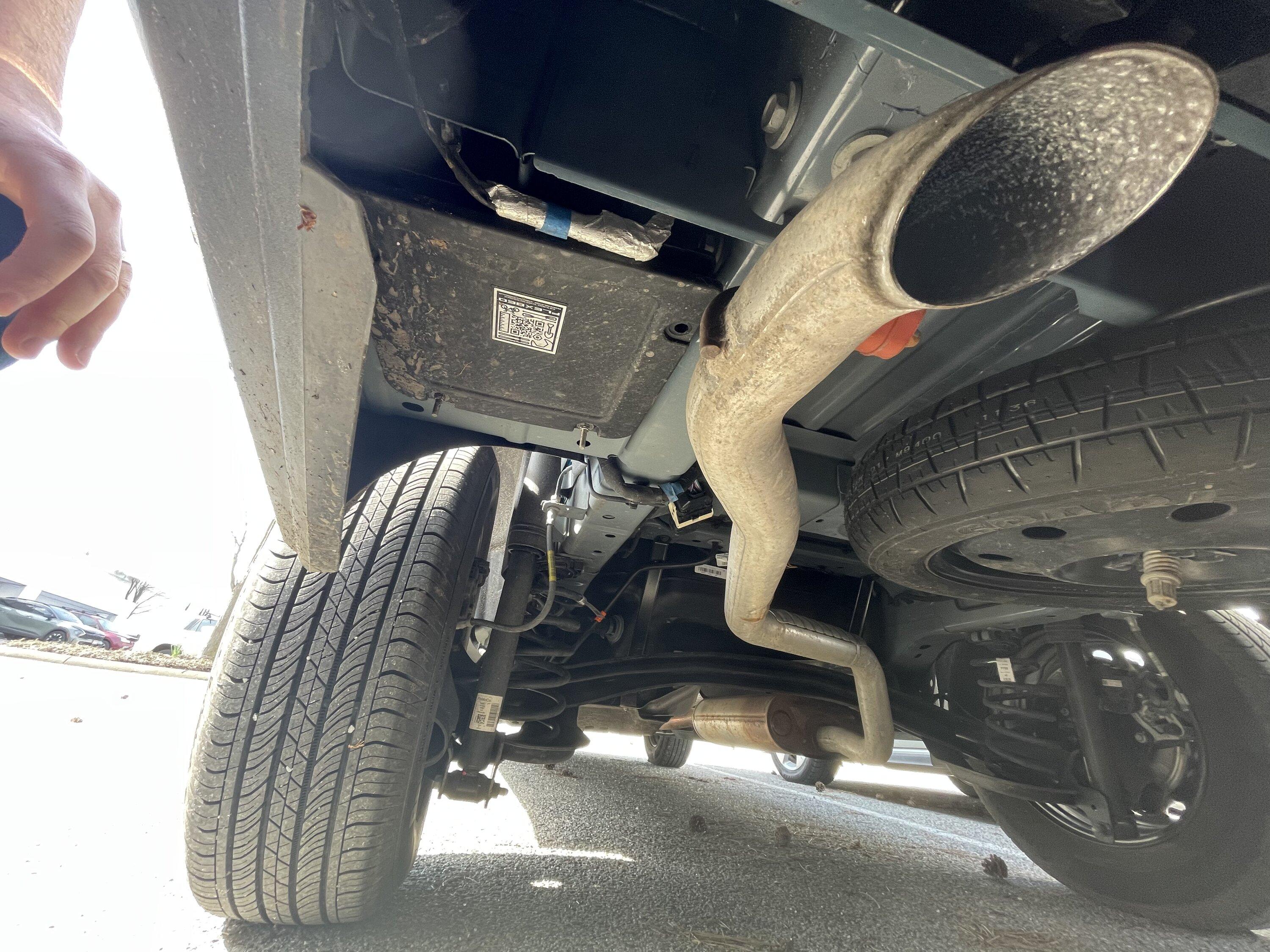 Ford Maverick Found a use for left over bed cubby cover plate DB10D0C0-06B0-4221-B5EC-239EFE99DE0D