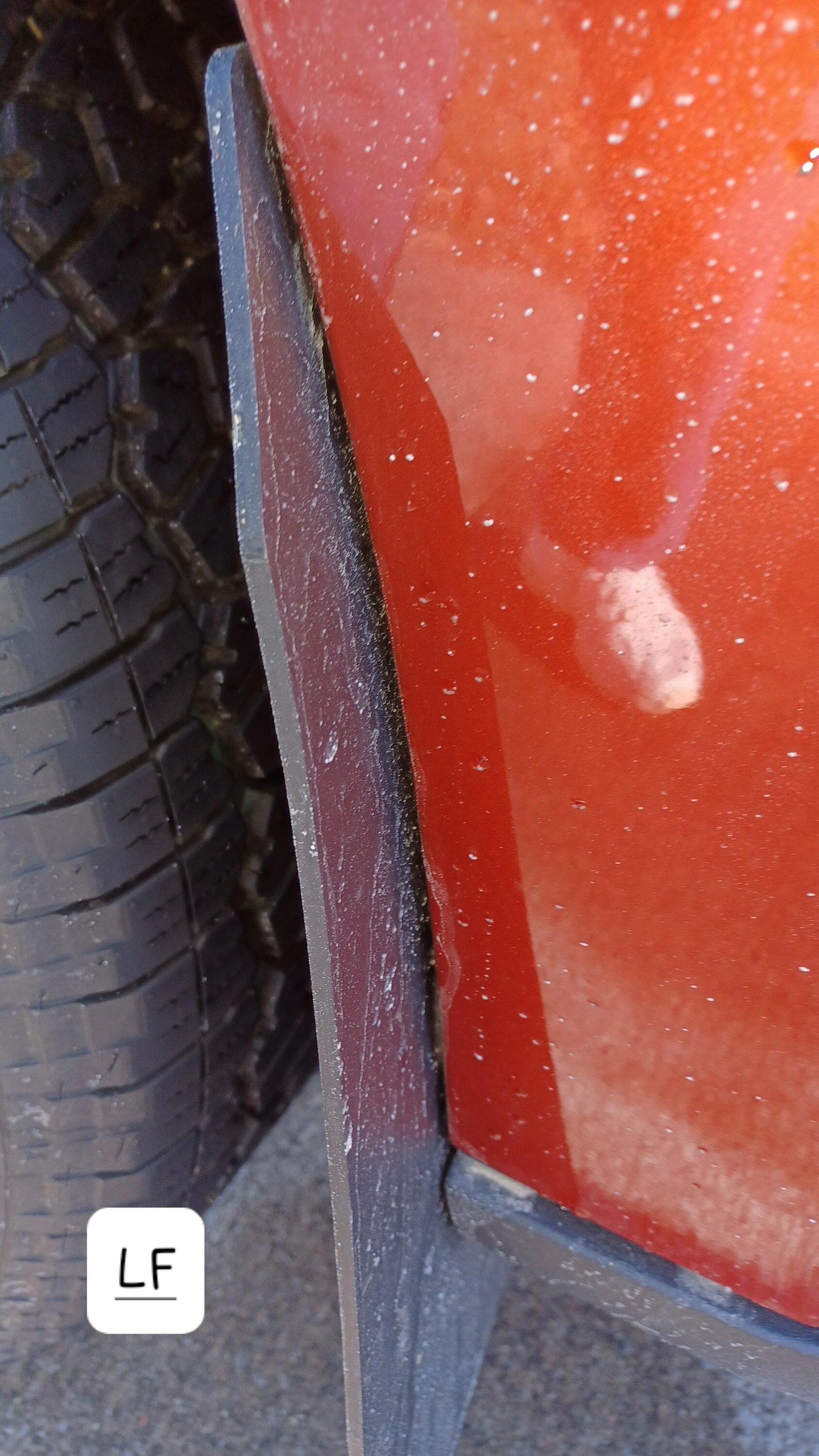 Ford Maverick Added on Mud flaps finally 20231130_121332
