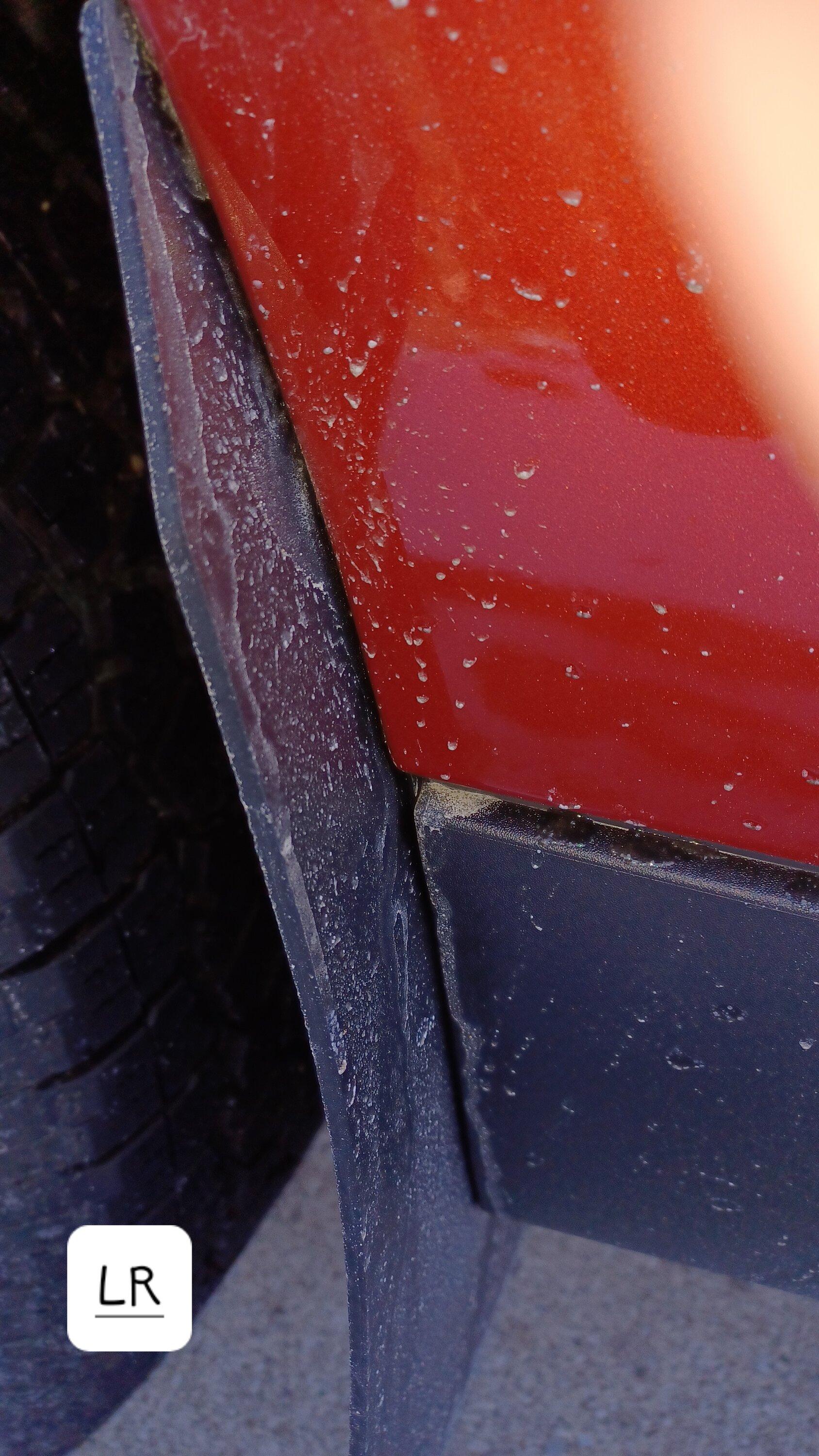 Ford Maverick Added on Mud flaps finally 20231130_121256