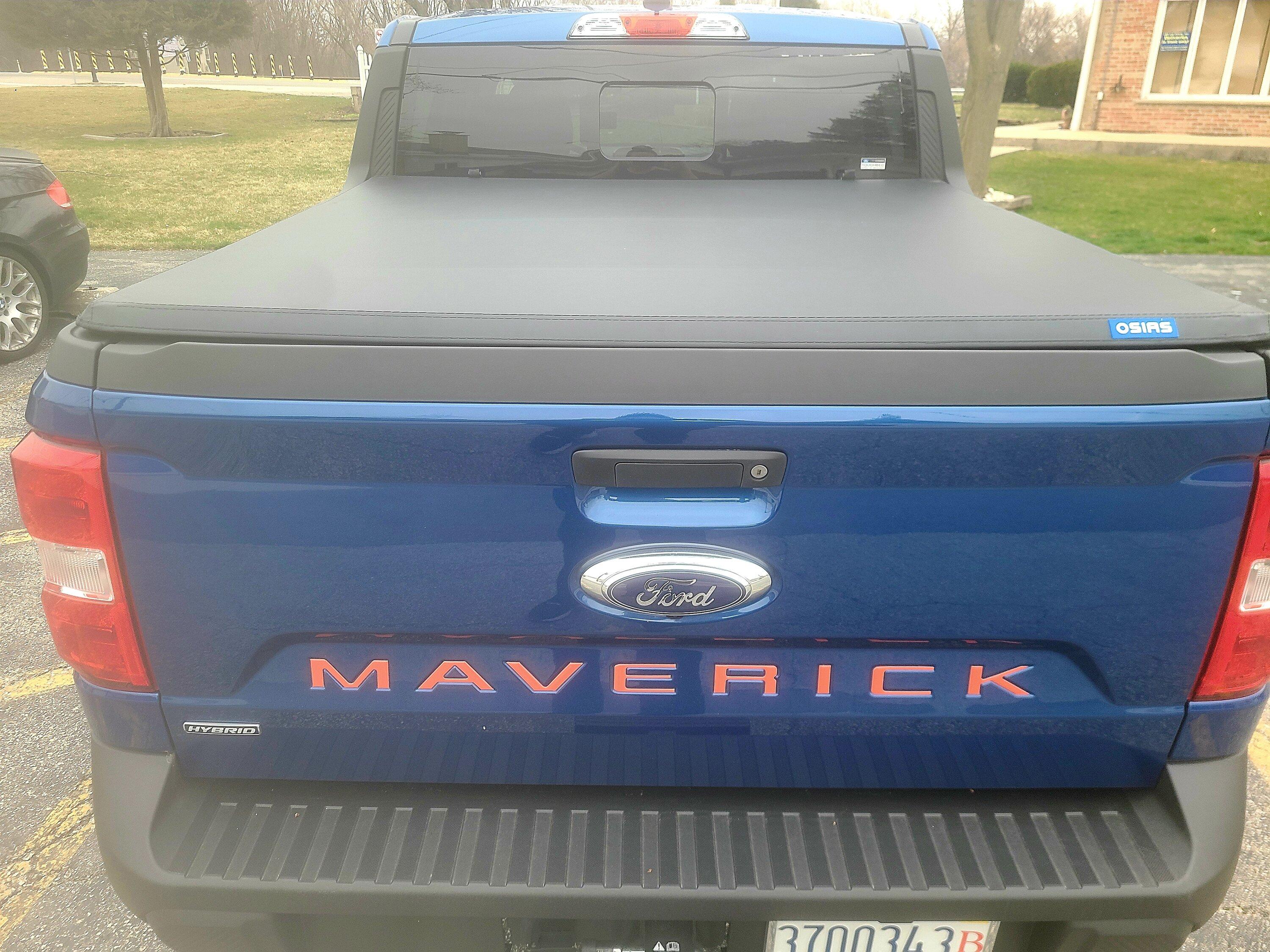 Ford Maverick Inexpensive tonneau cover. 20240307_161000