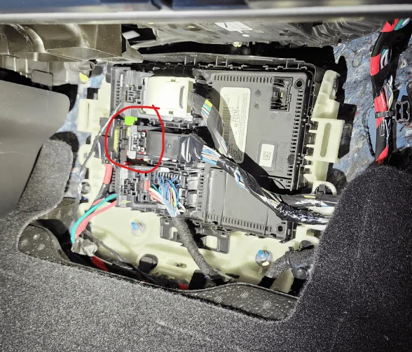 Ford Maverick F-150 Fog Lamp Switch and Wire Harness Installed in Maverick - DIY 1709934519980