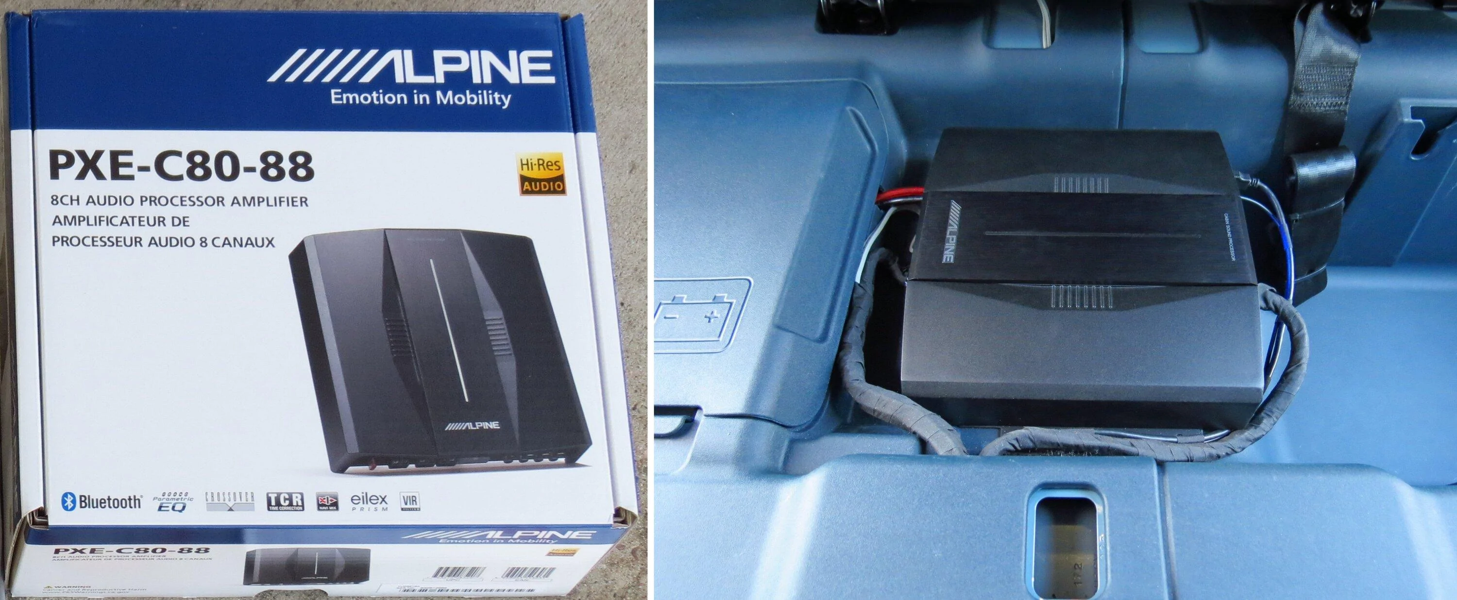 Ford Maverick Alpine Optim8 DSP/Amp - Lane's Review, Thoughts, Results... unit