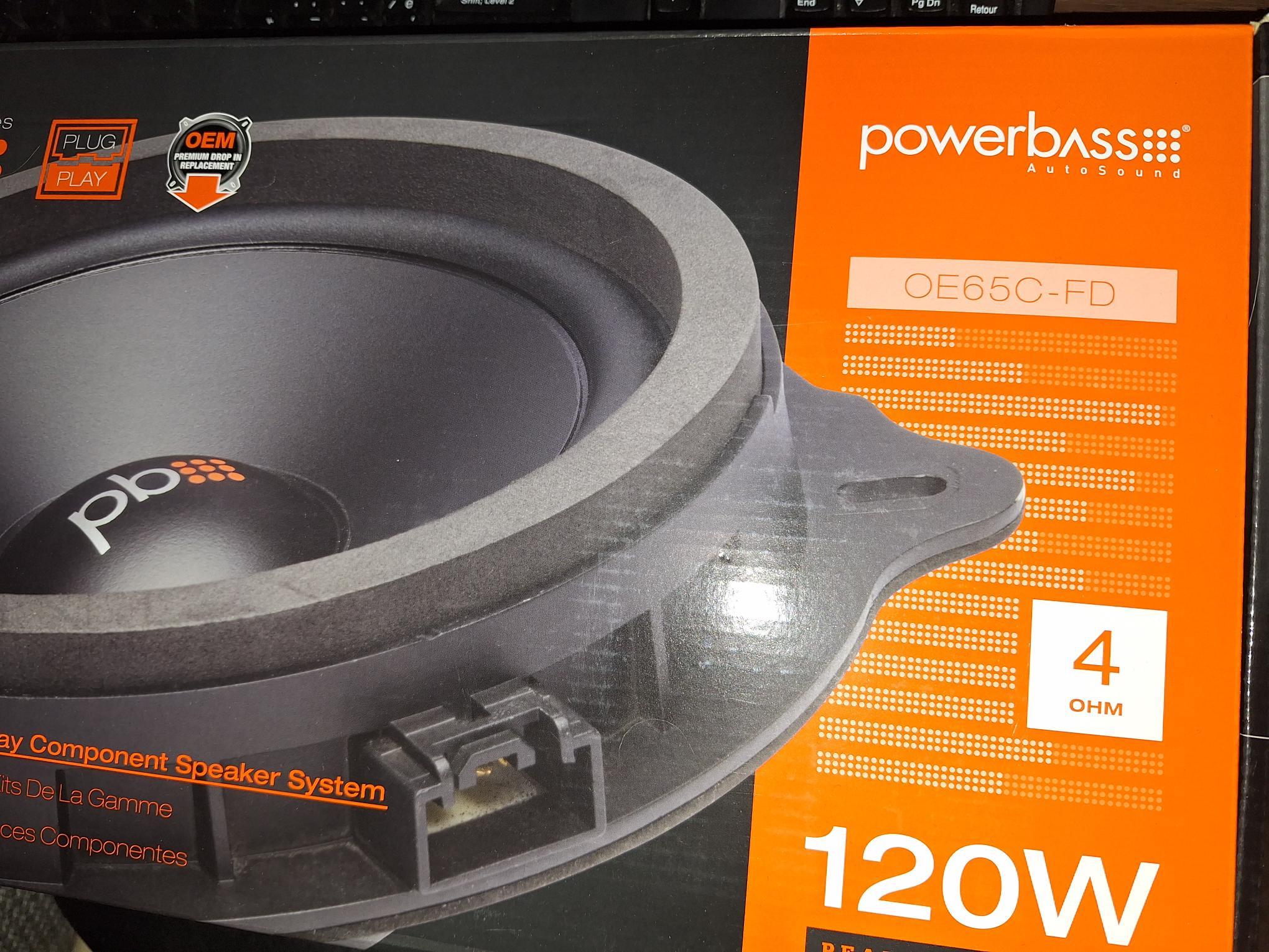 Ford Maverick New Kicker Front Door Speakers 1000001616