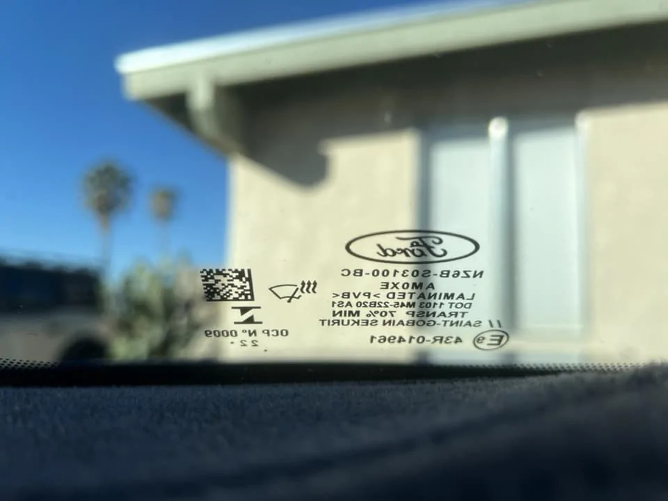 Ford Maverick New glass 2023 heated windshield