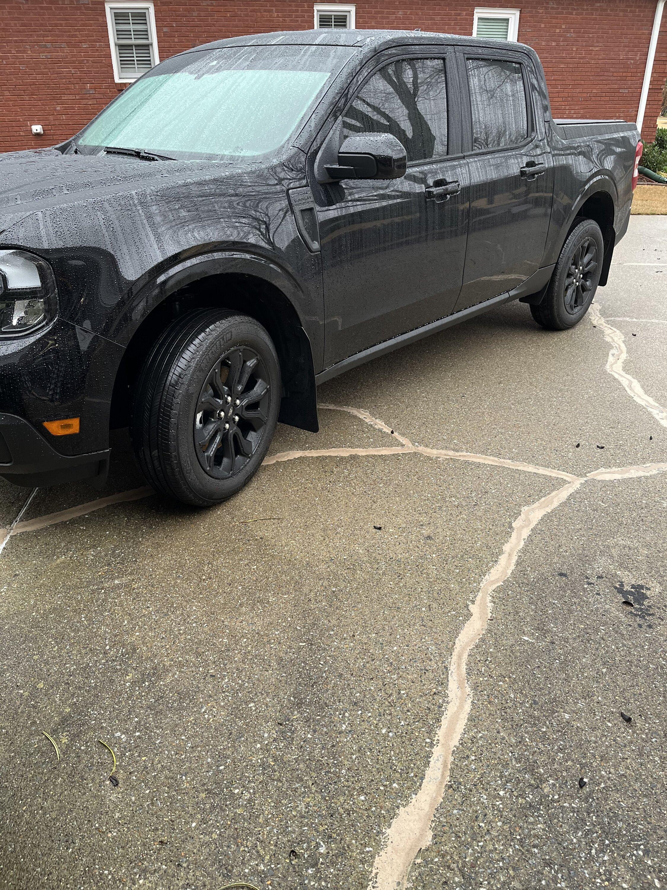 Ford Maverick Question should I install mud flaps IMG_1371