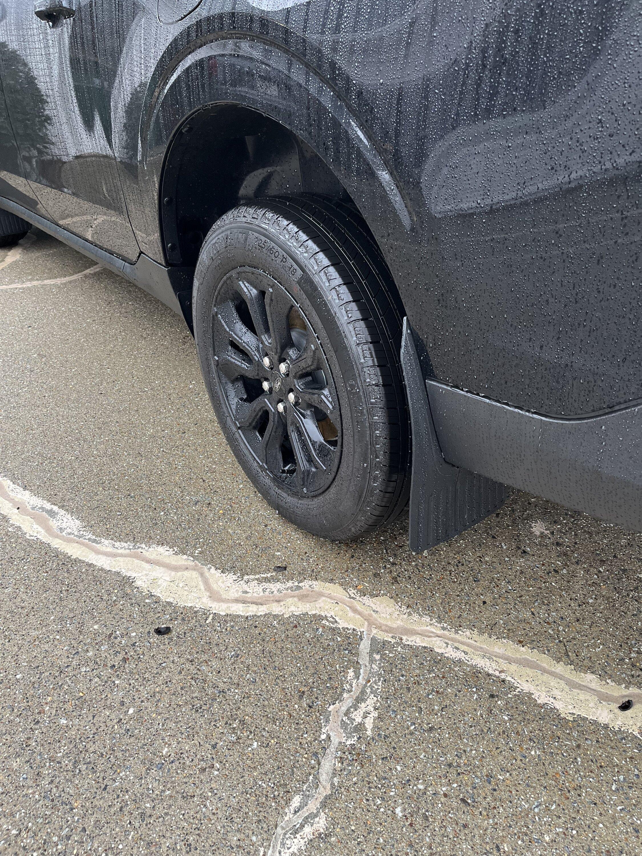 Ford Maverick Question should I install mud flaps IMG_1373