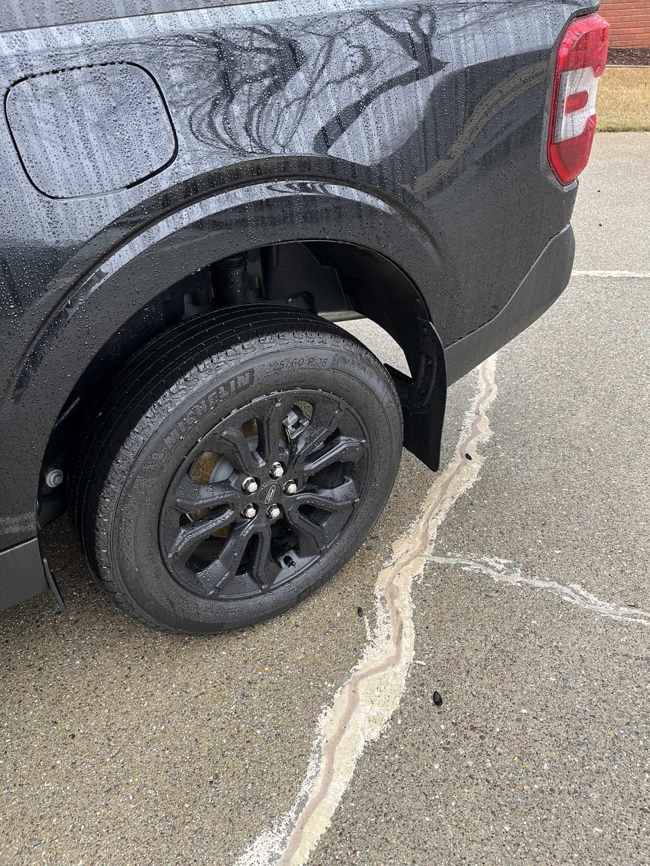 Ford Maverick Question should I install mud flaps IMG_1372
