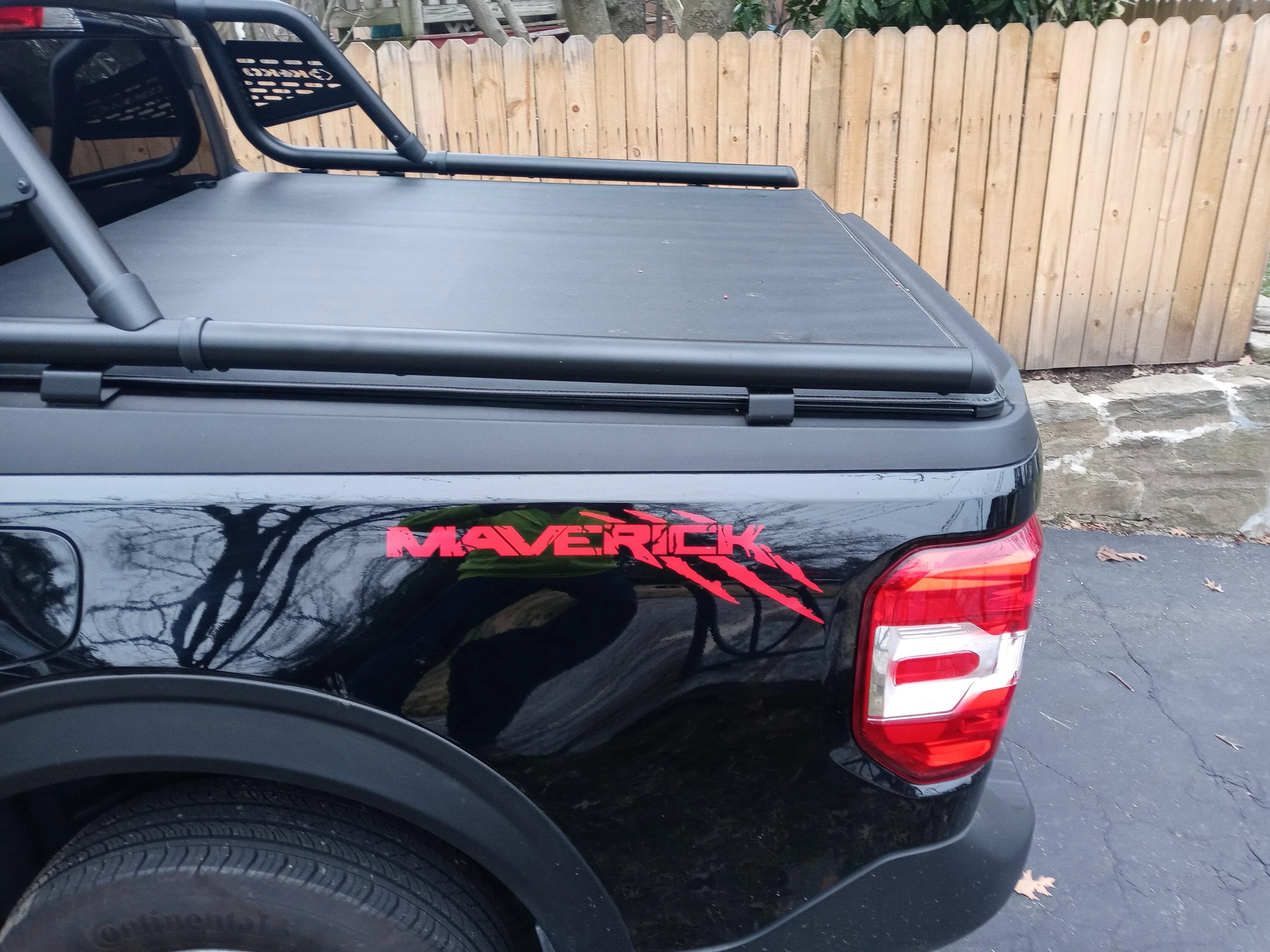 Ford Maverick Installed Maverick emblem 20240309_092508