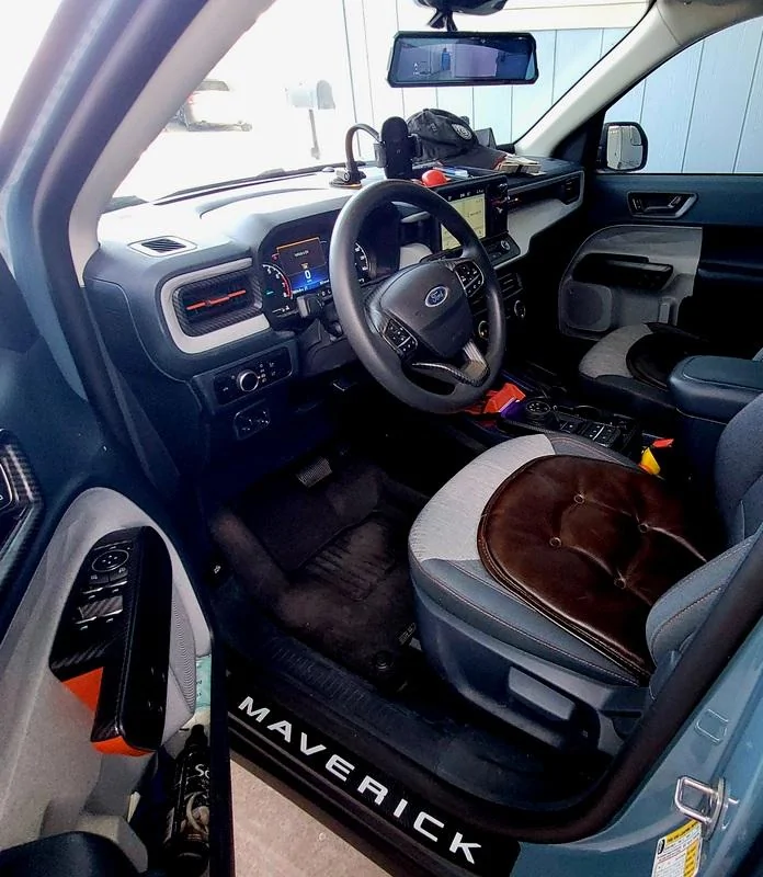 Ford Maverick 2023 Maverick XLT Ecoboost Overlanding / Camping Build/ INSIDE LOOK> 20240106_144435