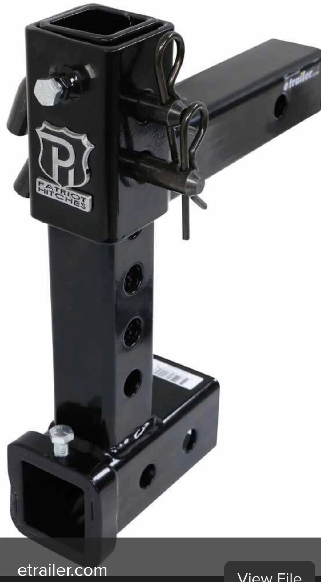 Ford Maverick Trailer hitch mounted vise options? Screenshot_20240309_175117_DuckDuckGo