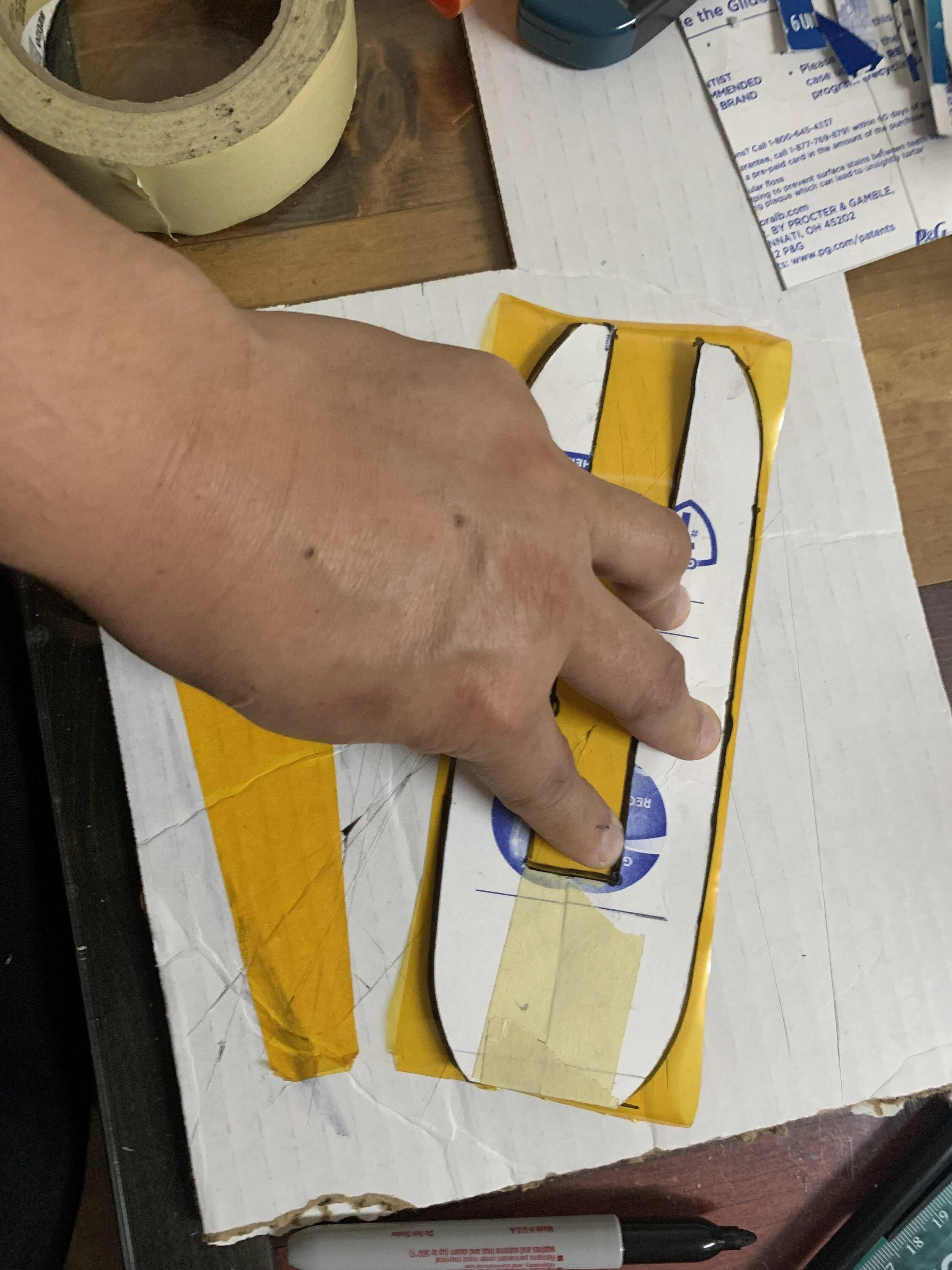 Ford Maverick Simple yellow tint for front turn signal light IMG_0240