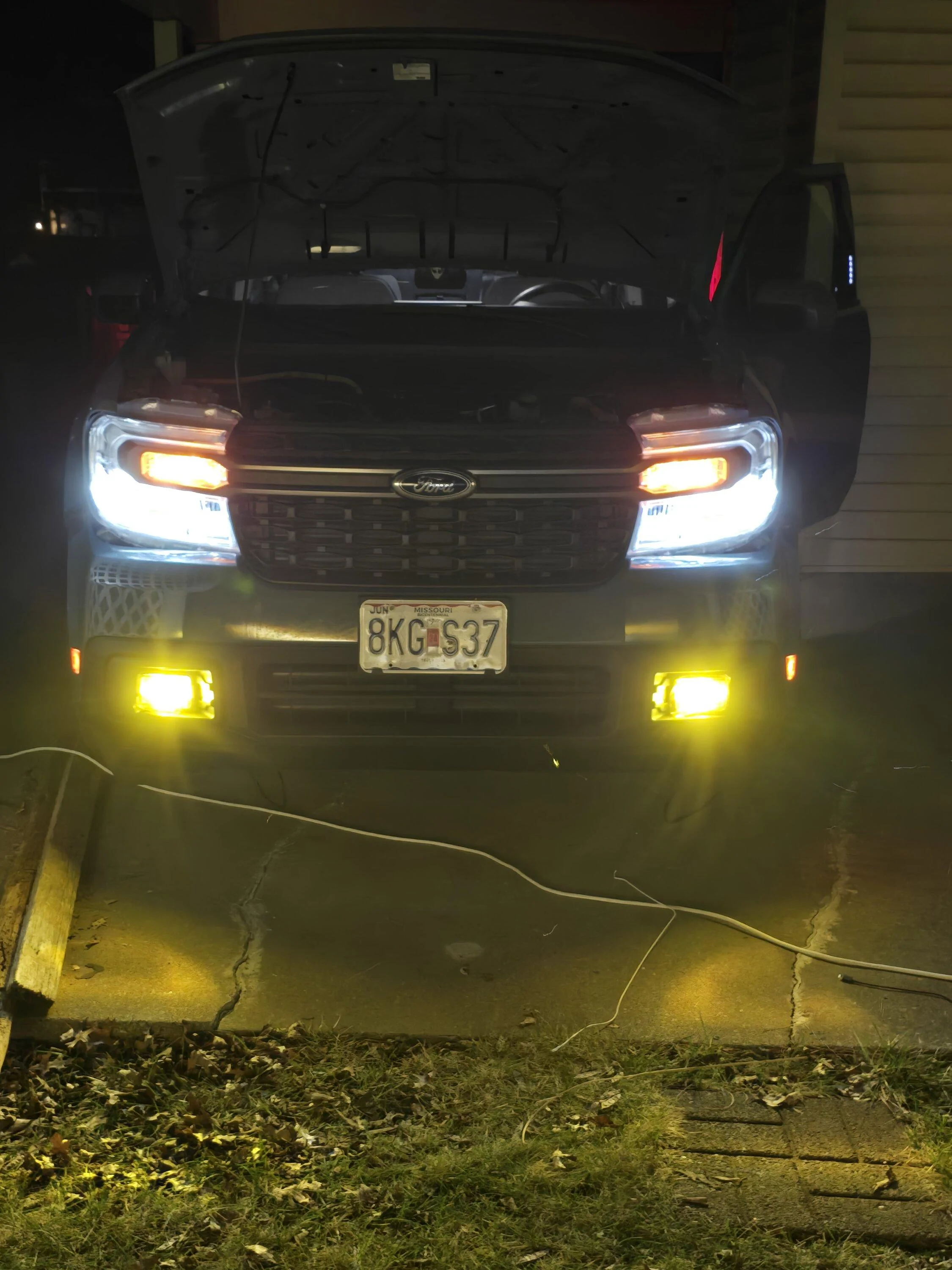 Ford Maverick F-150 Fog Lamp Switch and Wire Harness Installed in Maverick - DIY 20240310_215647