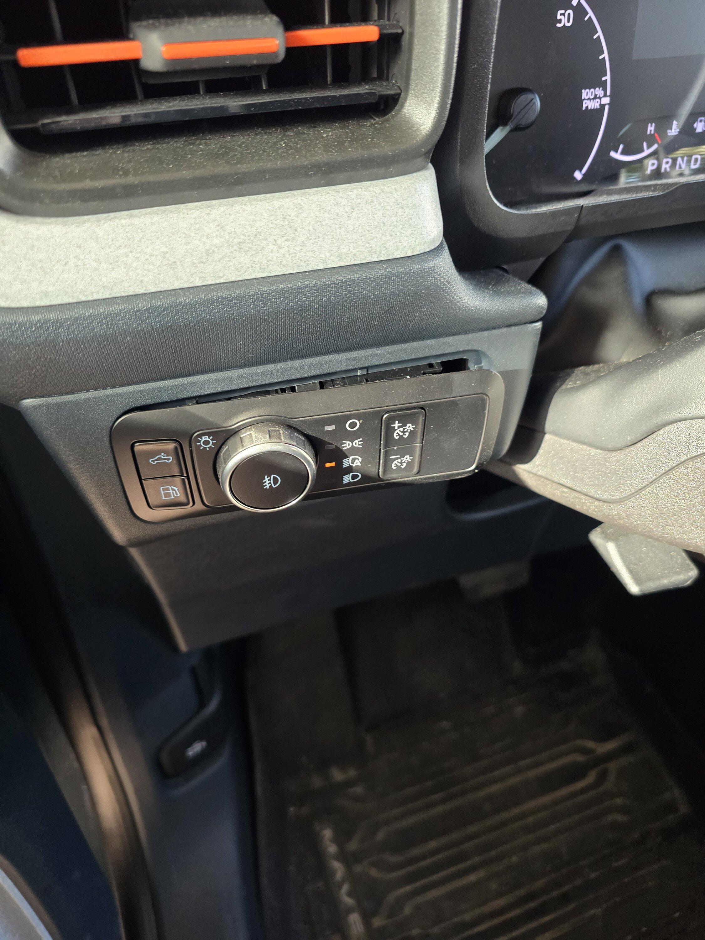 Ford Maverick Diode Dynamics Fog Lights Installed 20240310_170117