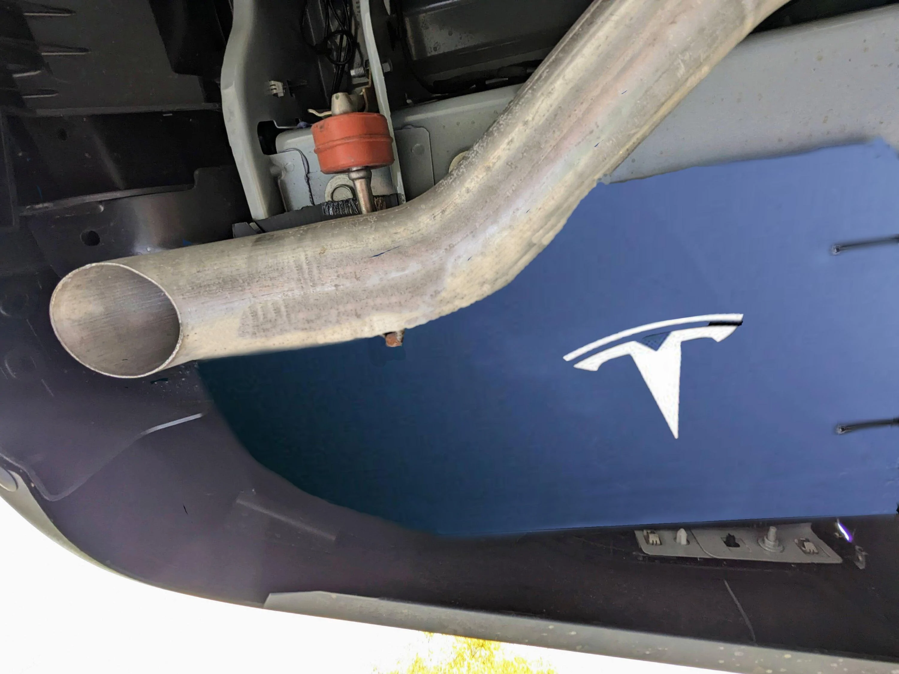 Ford Maverick DIY - build shield to cover underbody cavity behind left rear tire mav cavity filler2