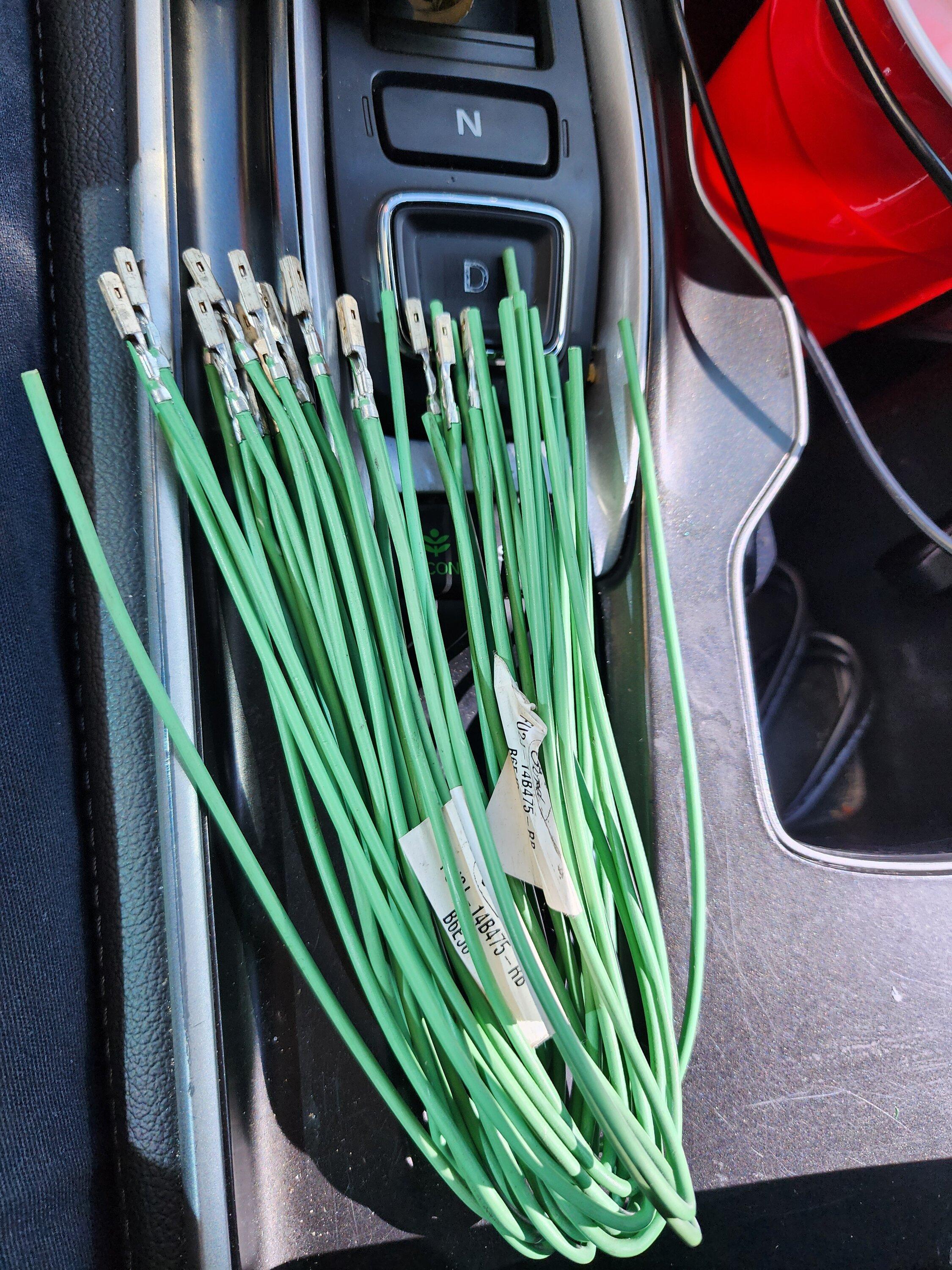 Ford Maverick F-150 Fog Lamp Switch and Wire Harness Installed in Maverick - DIY 20240311_152021