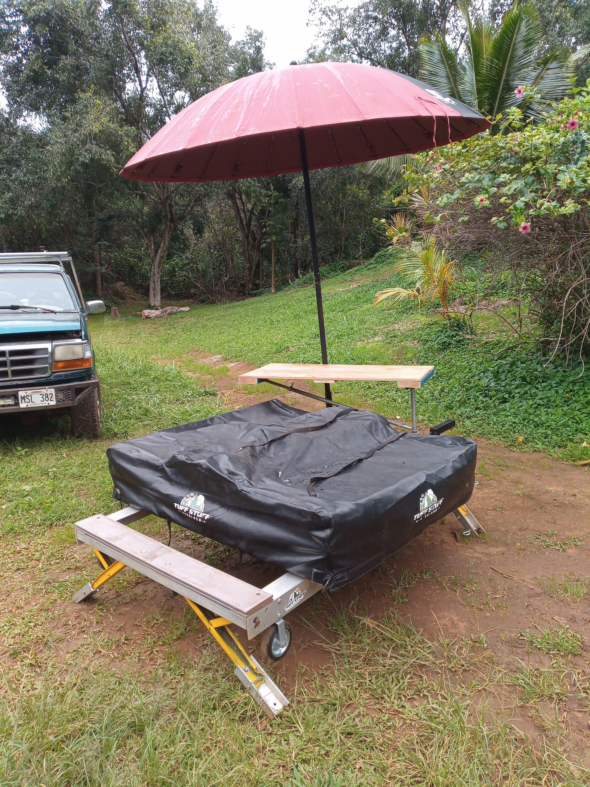 Ford Maverick Almost finished! Building a RTT hitch carrier for my Maverick Tremor. Kipahulu Gulch camping in 3(not 2 lol) weeks! IMG_20240310_161139_361
