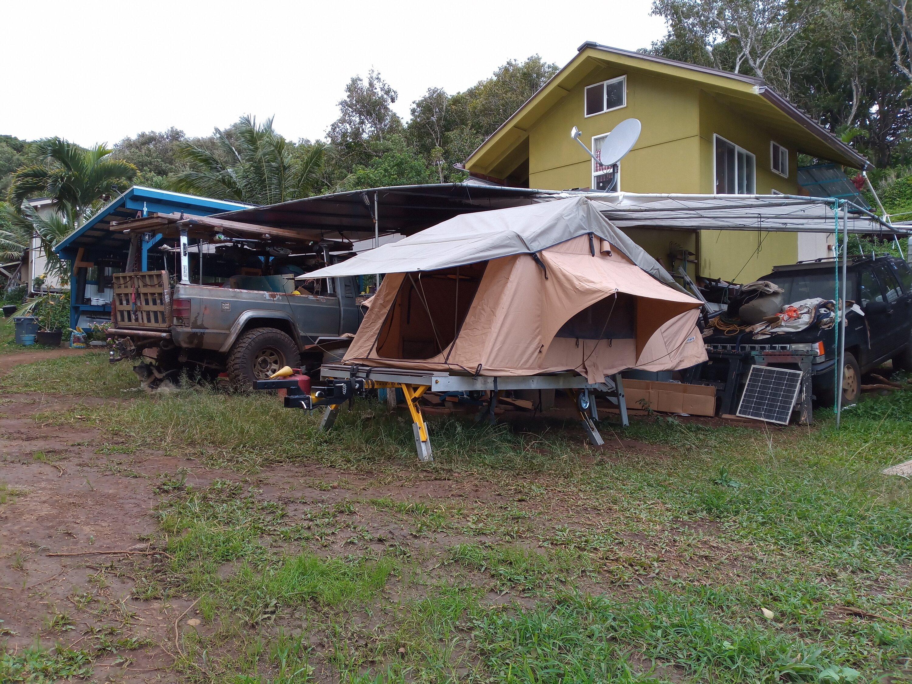 Ford Maverick Almost finished! Building a RTT hitch carrier for my Maverick Tremor. Kipahulu Gulch camping in 3(not 2 lol) weeks! IMG_20240305_170754_055