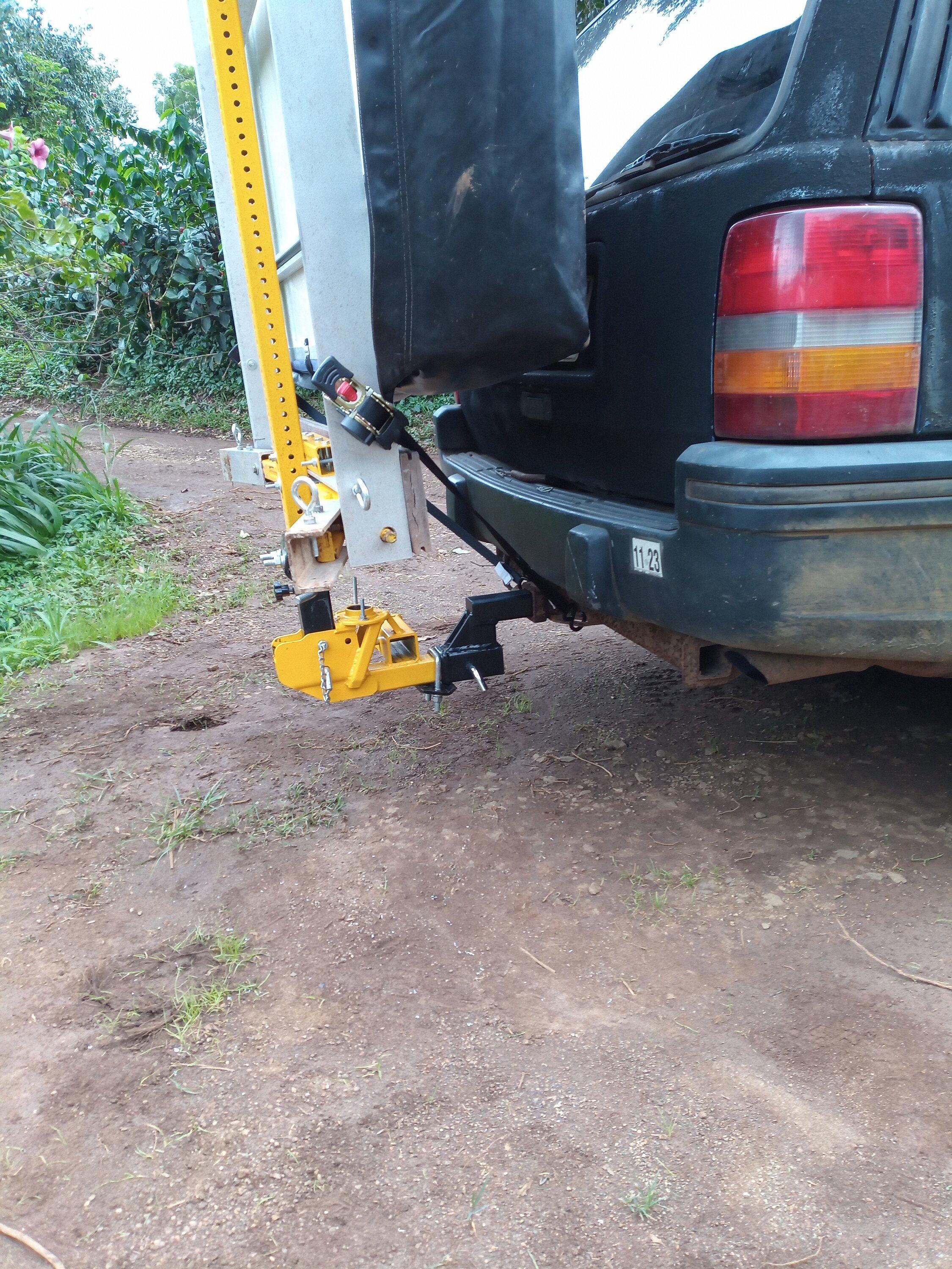 Ford Maverick Almost finished! Building a RTT hitch carrier for my Maverick Tremor. Kipahulu Gulch camping in 3(not 2 lol) weeks! IMG_20240310_172616_174