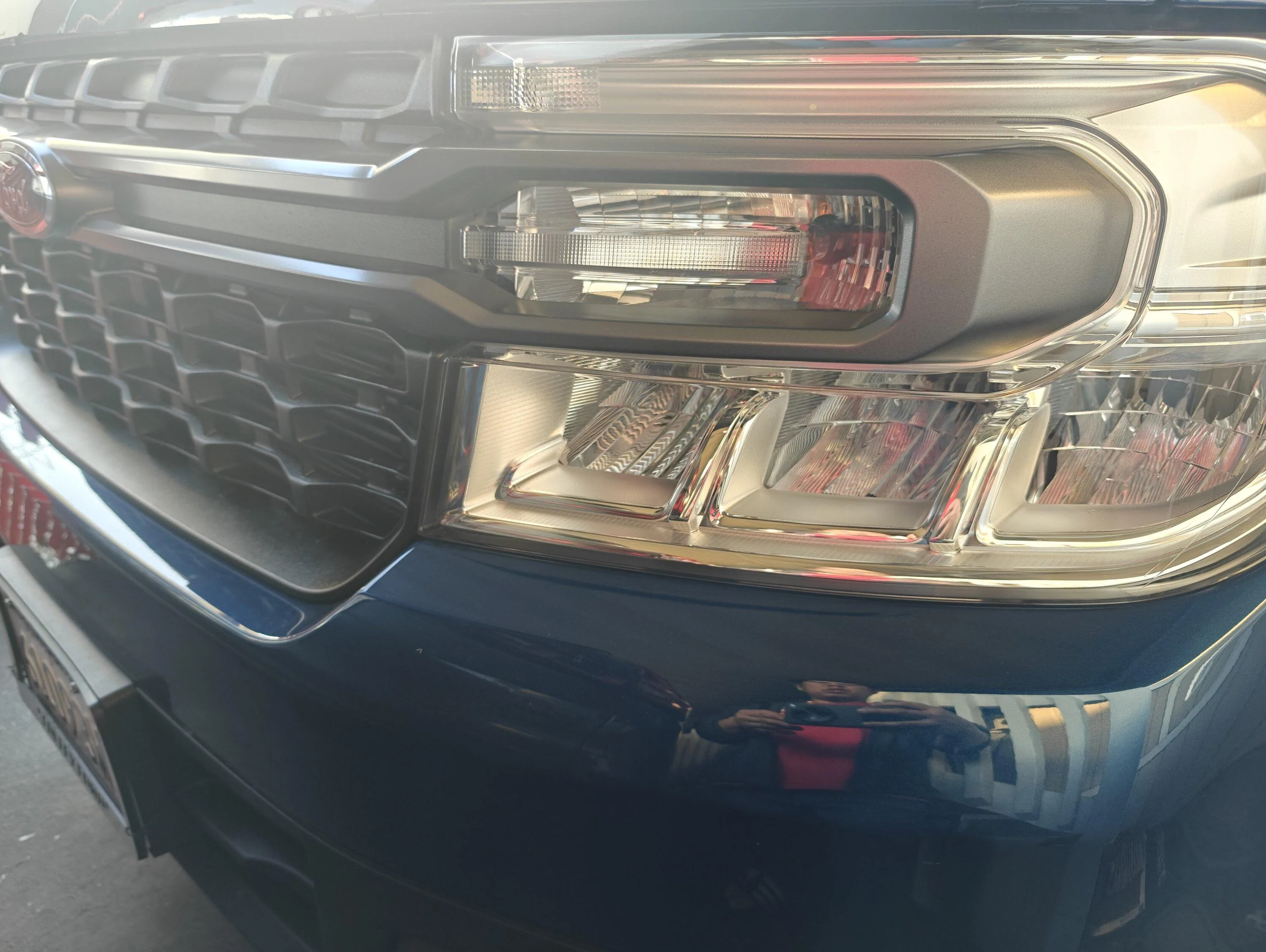 Ford Maverick Simple yellow tint for front turn signal light IMG20240311182150