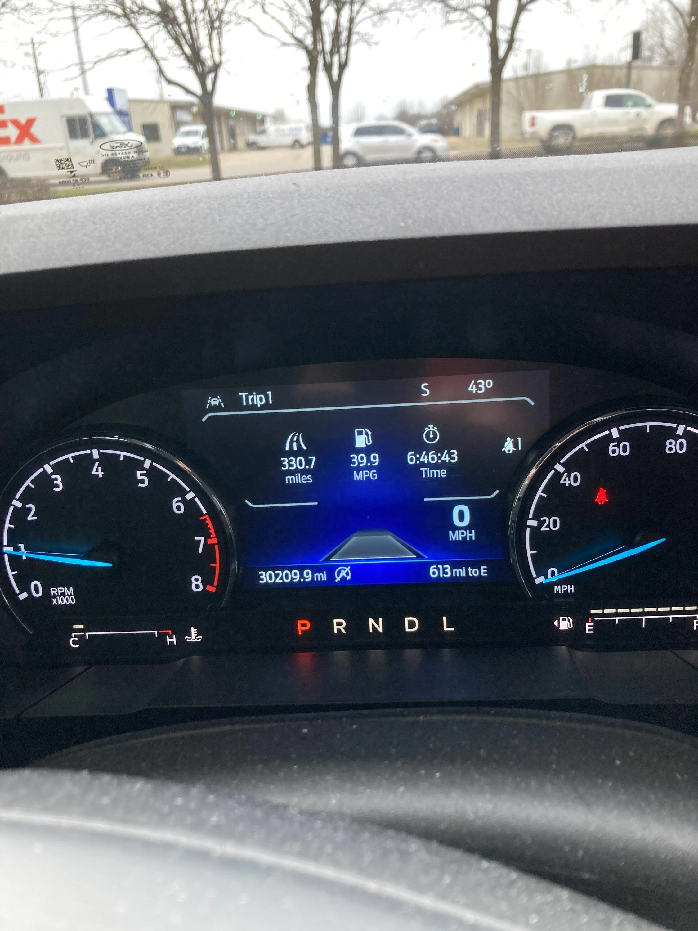 Ford Maverick Distance to empty with full tank?  Why so low? IMG_3053