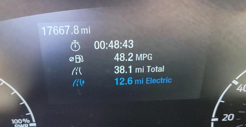 Ford Maverick Hybrid question 48mpg