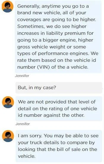 Ford Maverick Why the #!!%$ is Liability Insurance so Costly for the Maverick? chat3